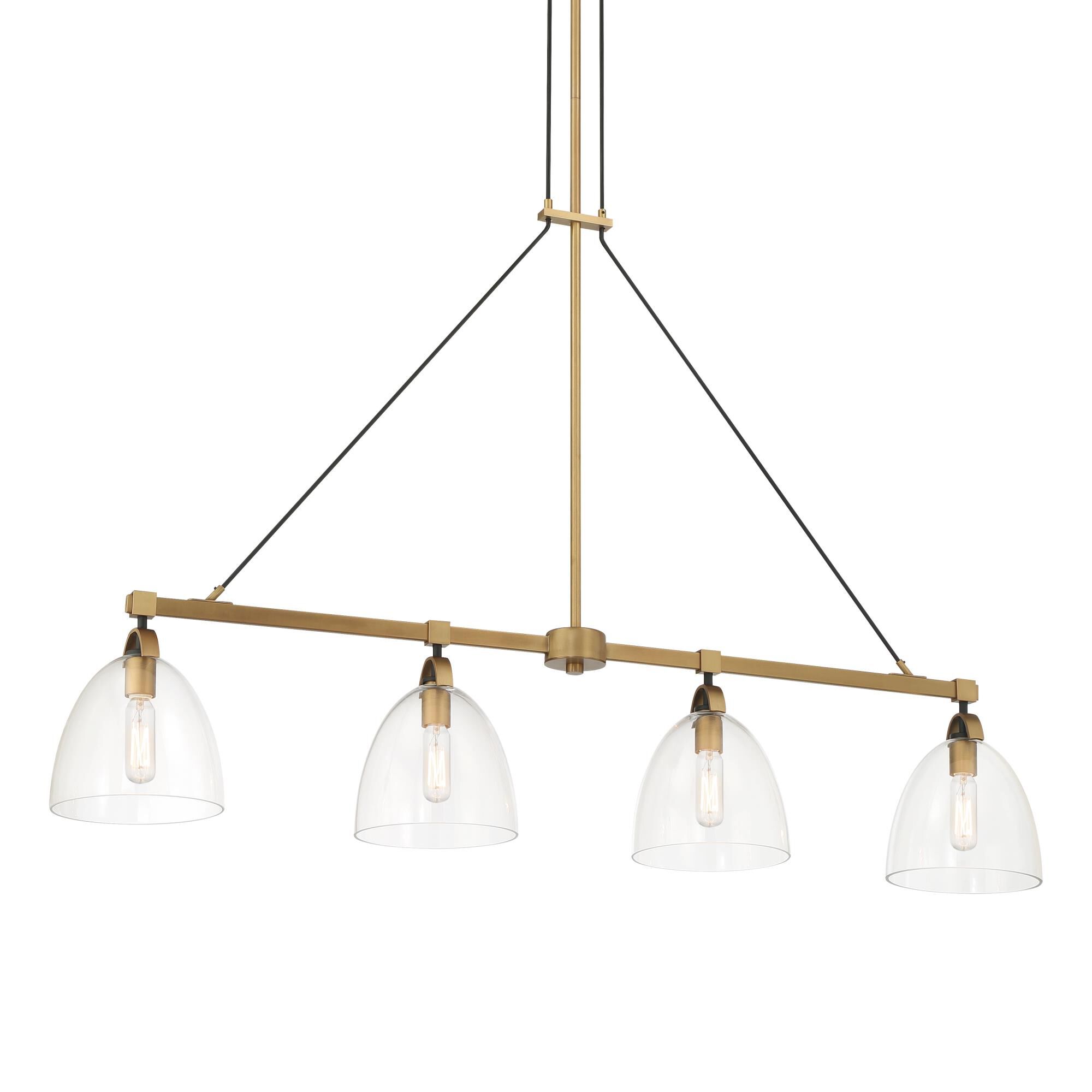 Sommersby 46 Inch Linear Suspension Light by Minka Lavery