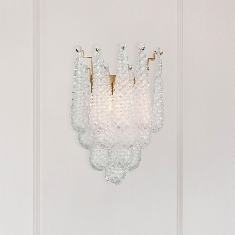 Ollie Medium 2 Light Wall Sconce by Crystorama