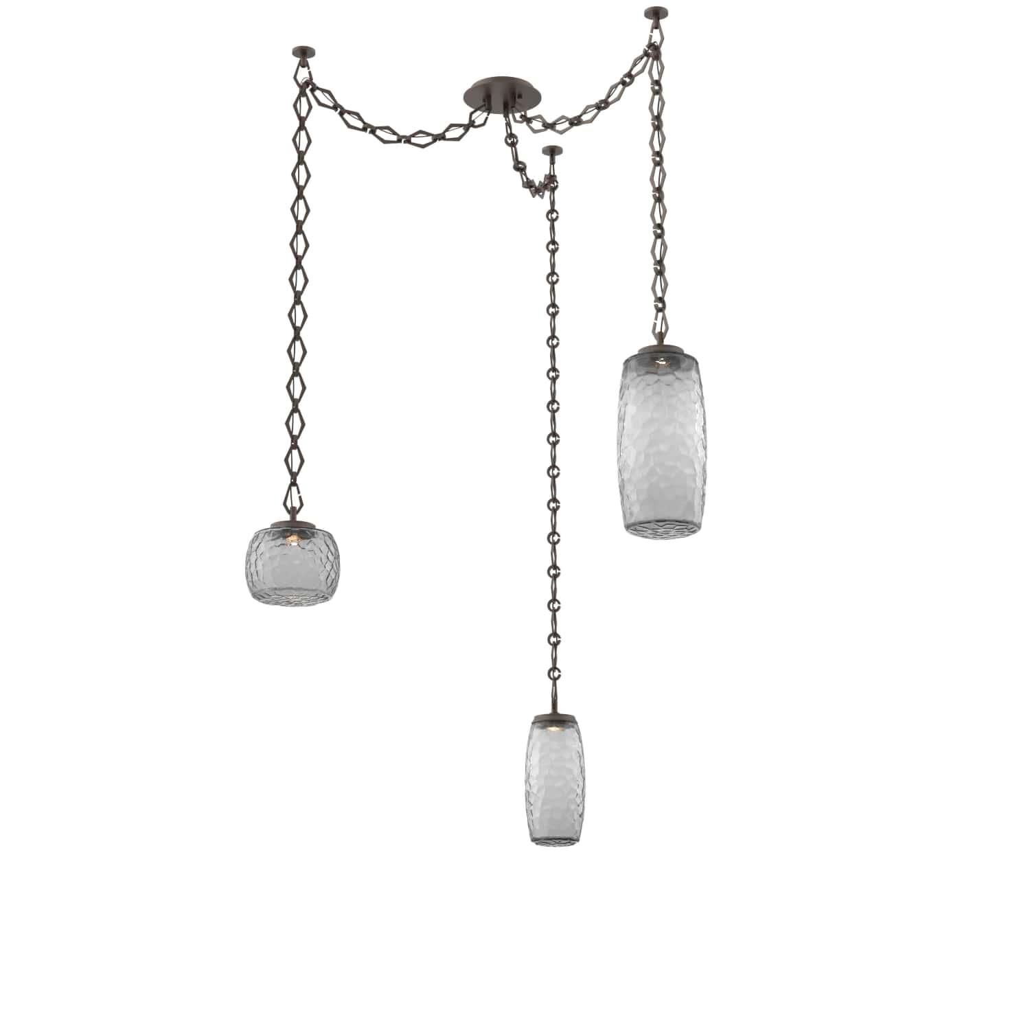 Levi Wilson Vessel 15 Inch Multi Pendant Light by Hammerton Studio