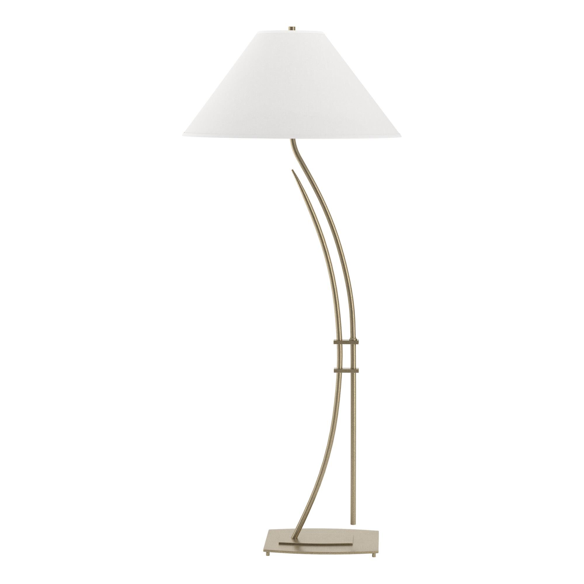 Shown in Soft Gold finish and Natural Anna shade