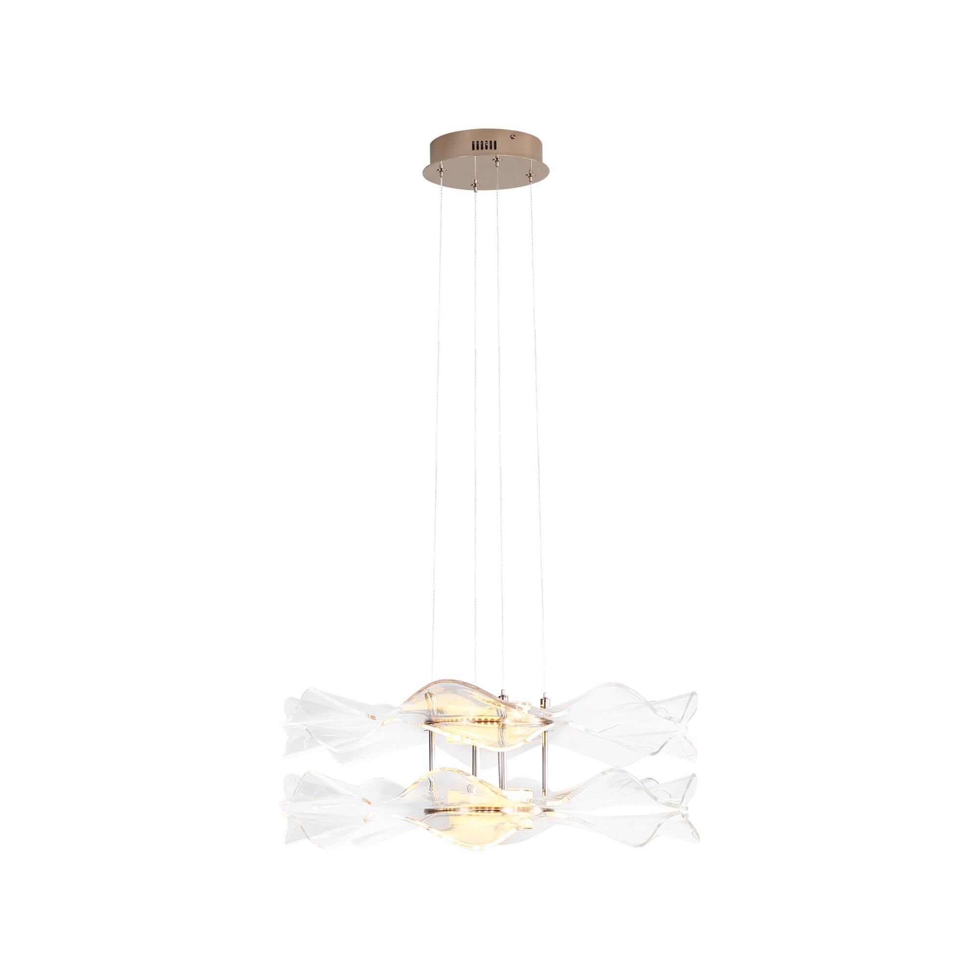 Vetrina 23 Inch Large Pendant by Golden Lighting