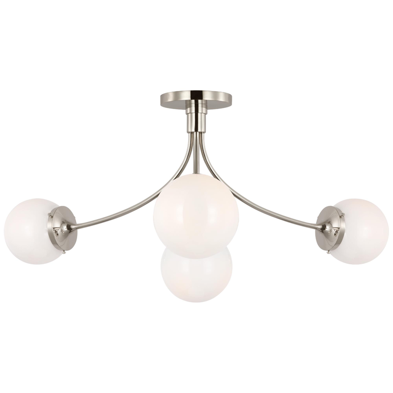 kate spade new york Prescott Semi Flush Mount by Visual Comfort Signature Collection