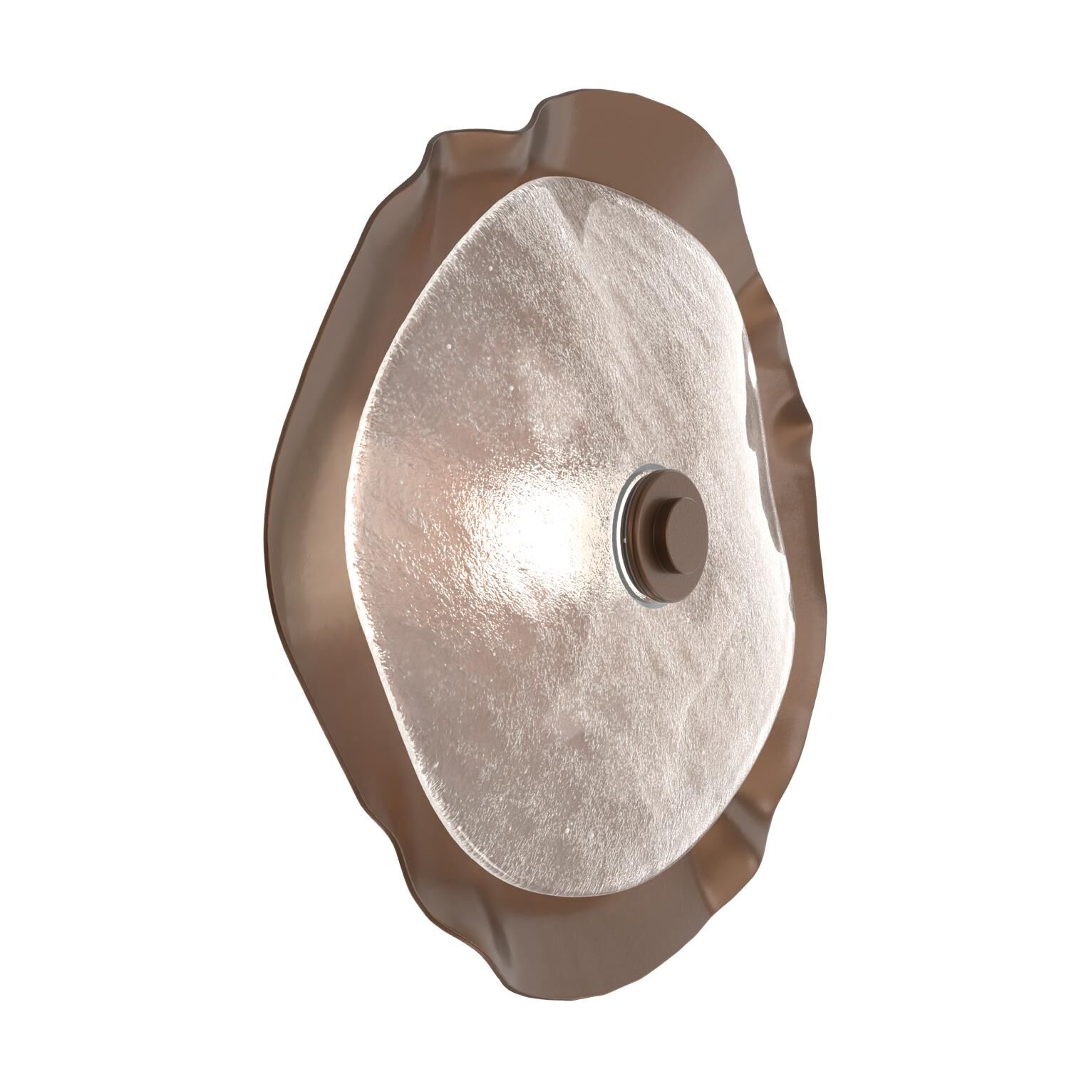 Shown in Burnished Bronze finish and Clear Granite accent