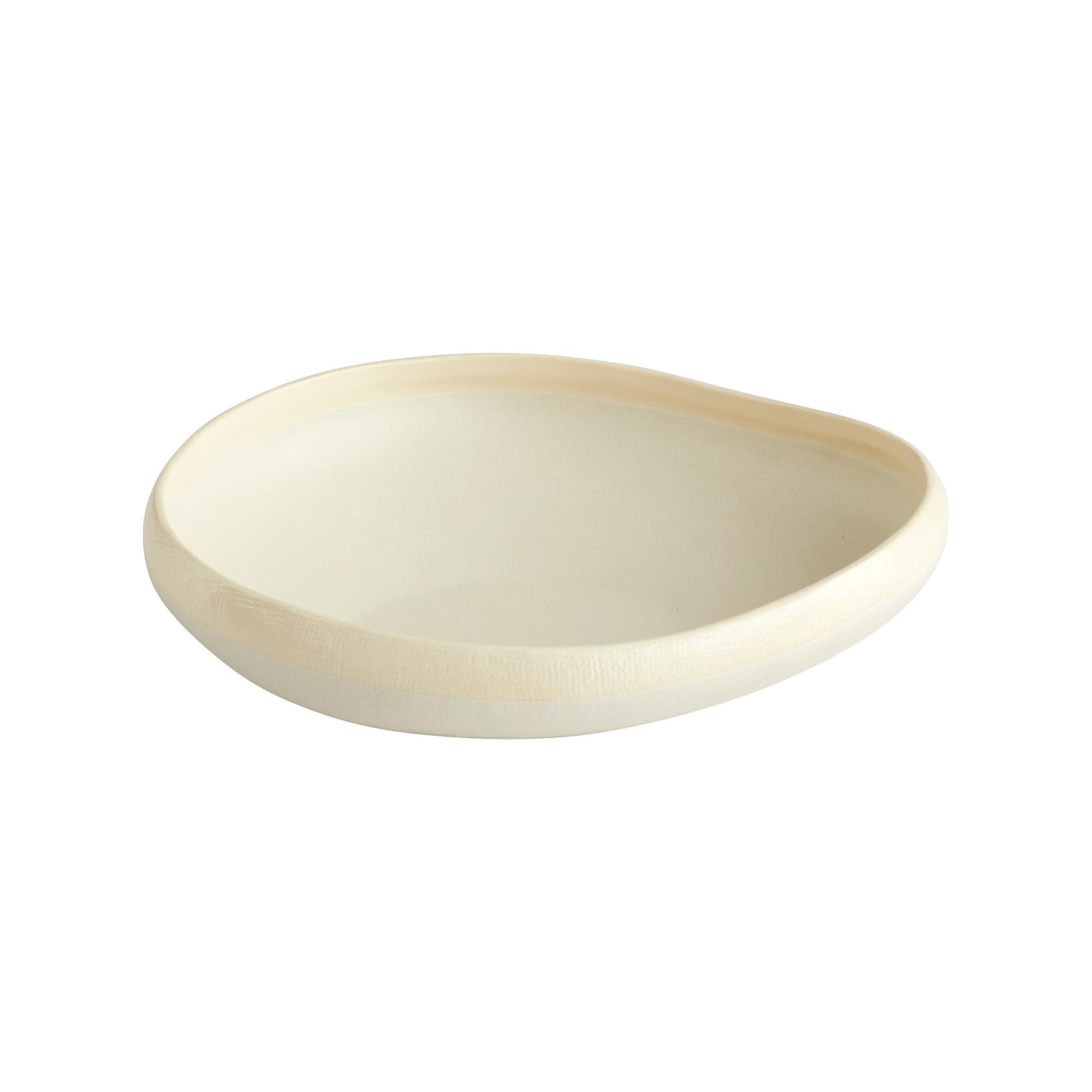 Elon Bowl | White -Medium Bowl by Cyan Designs