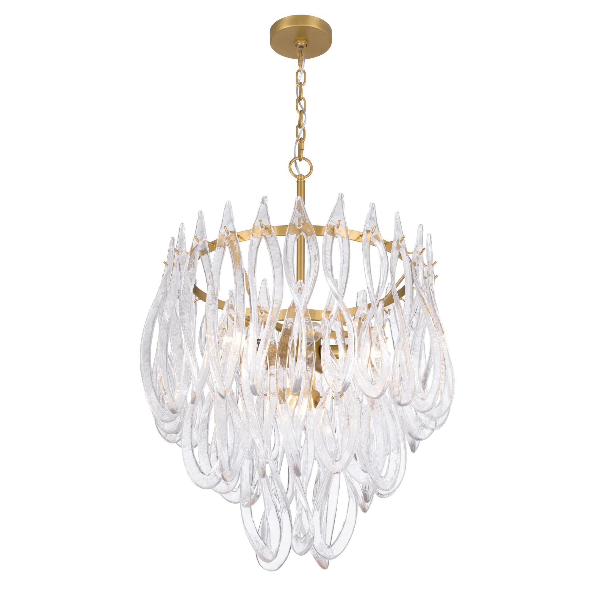 Glassara 23 Inch Chandelier by Metropolitan Lighting