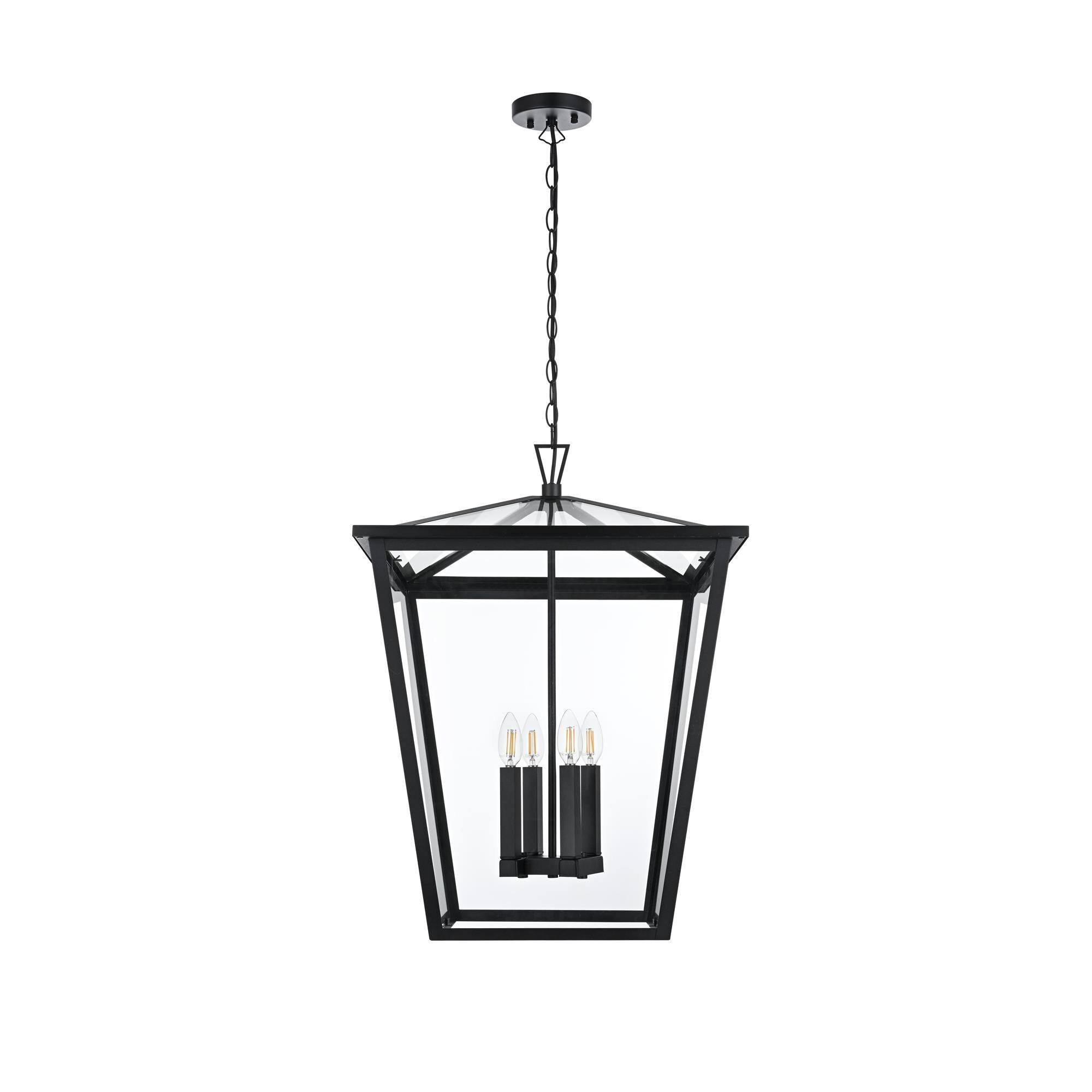 Oxford 20 Inch Outdoor Hanging Lantern by Elegant Lighting