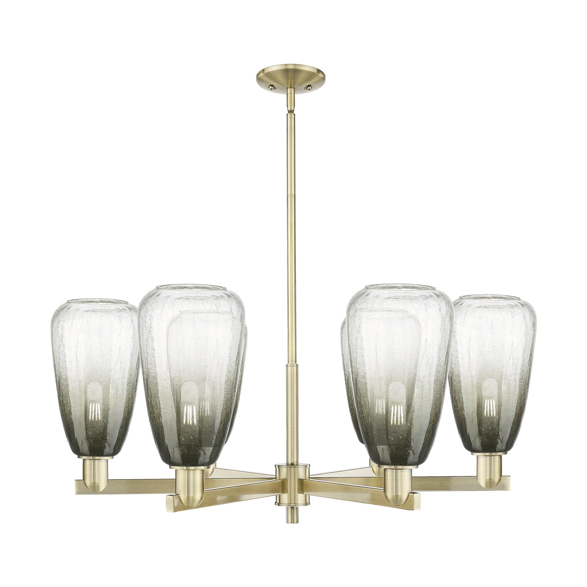 Bruno Marashlian Brookhaven Almond 24 Inch Chandelier by Innovations Lighting