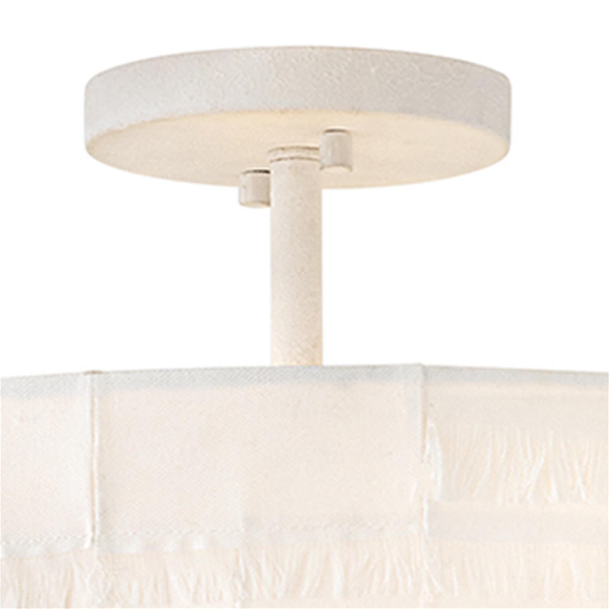 Baya 18 Inch 4 Light Semi Flush Mount,