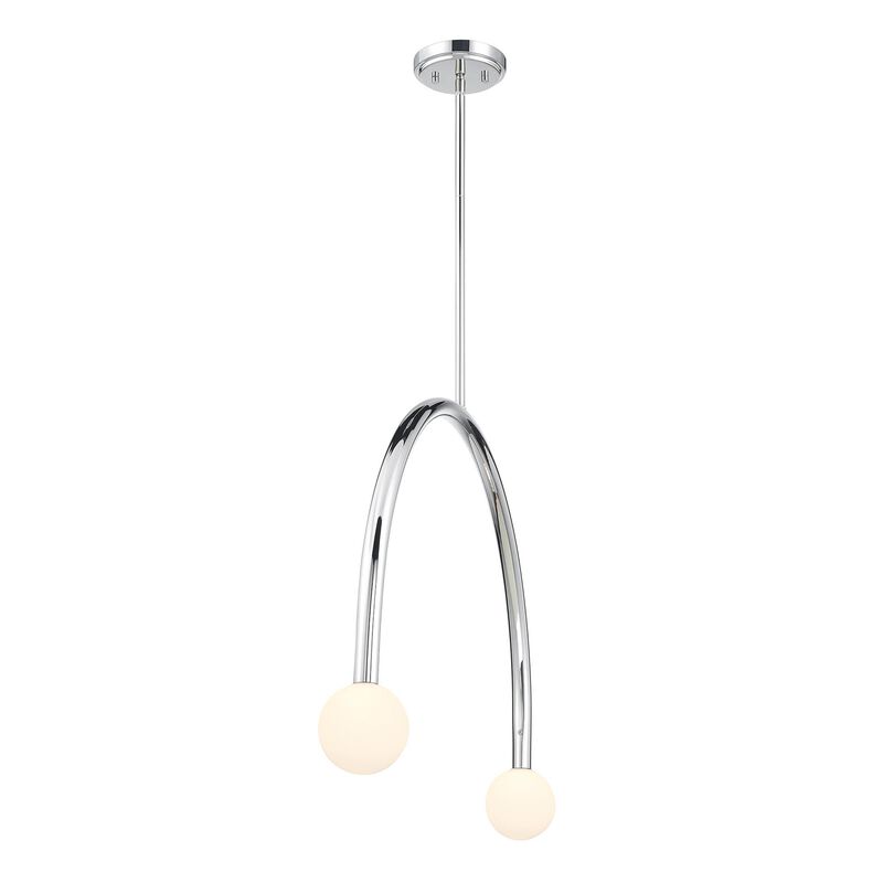 34 Inch Mini Chandelier by Meridian Lighting
