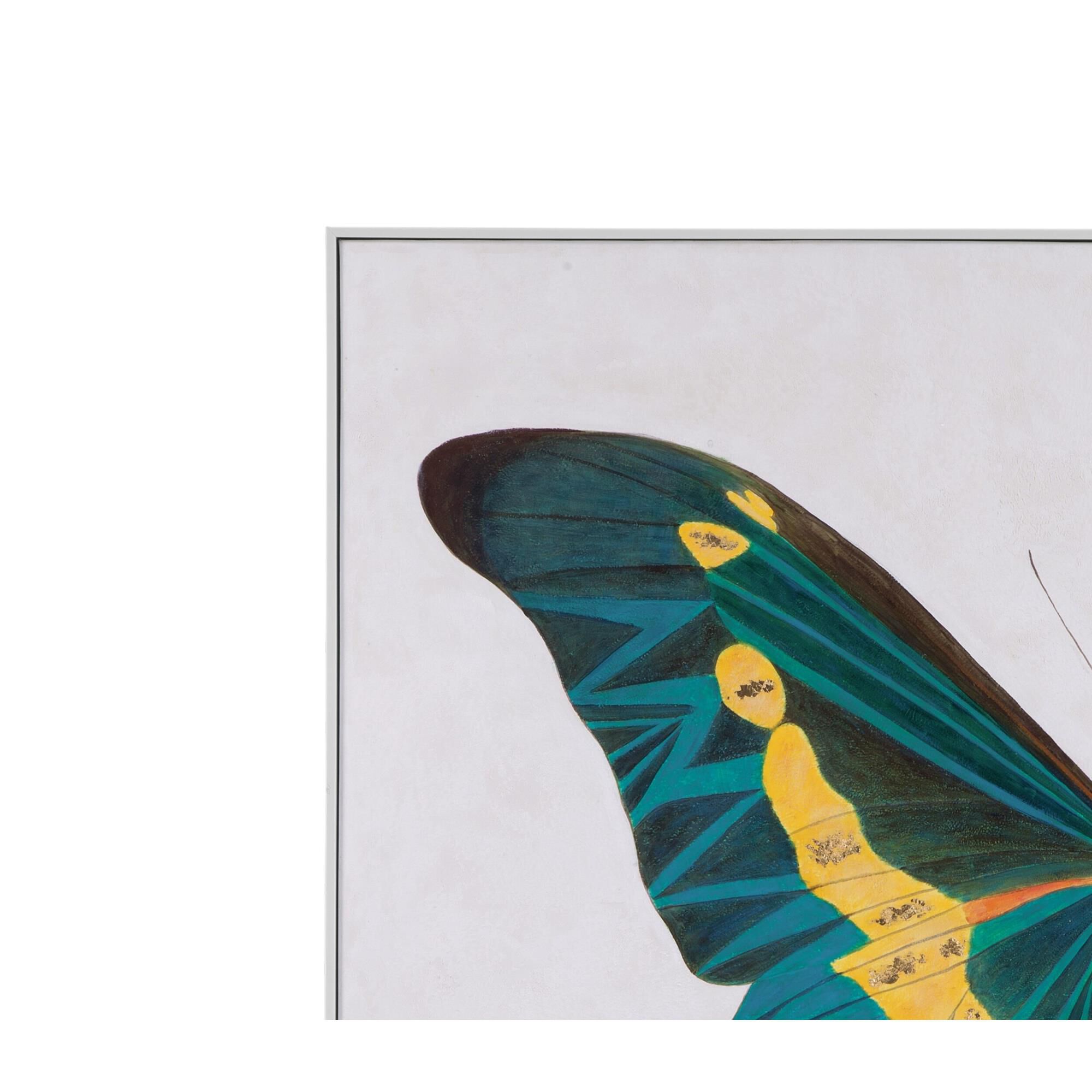 Butterfly Wings 31 Inch Painting Set of 2 by Bassett Mirror Company