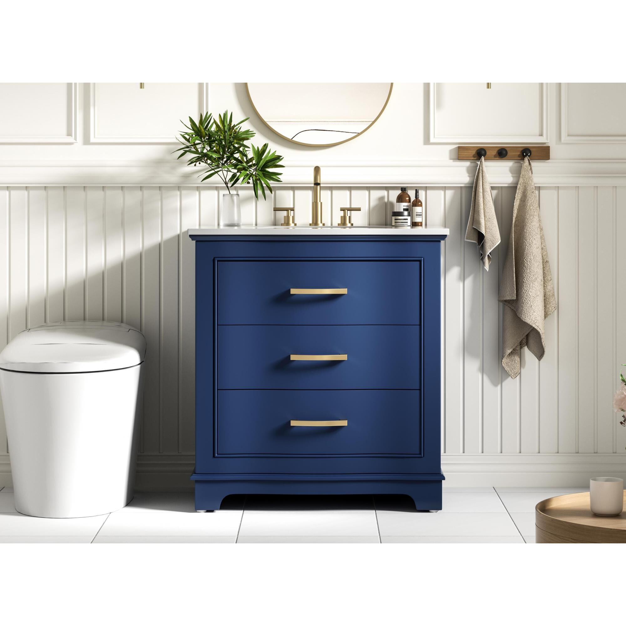 Knox 30 Inch Bath Vanity by Elegant Dcor