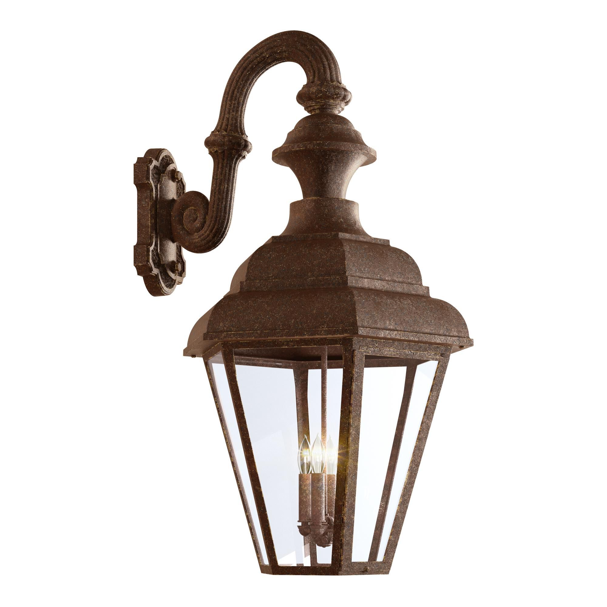 Shown in Ironstone finish and Ca glass