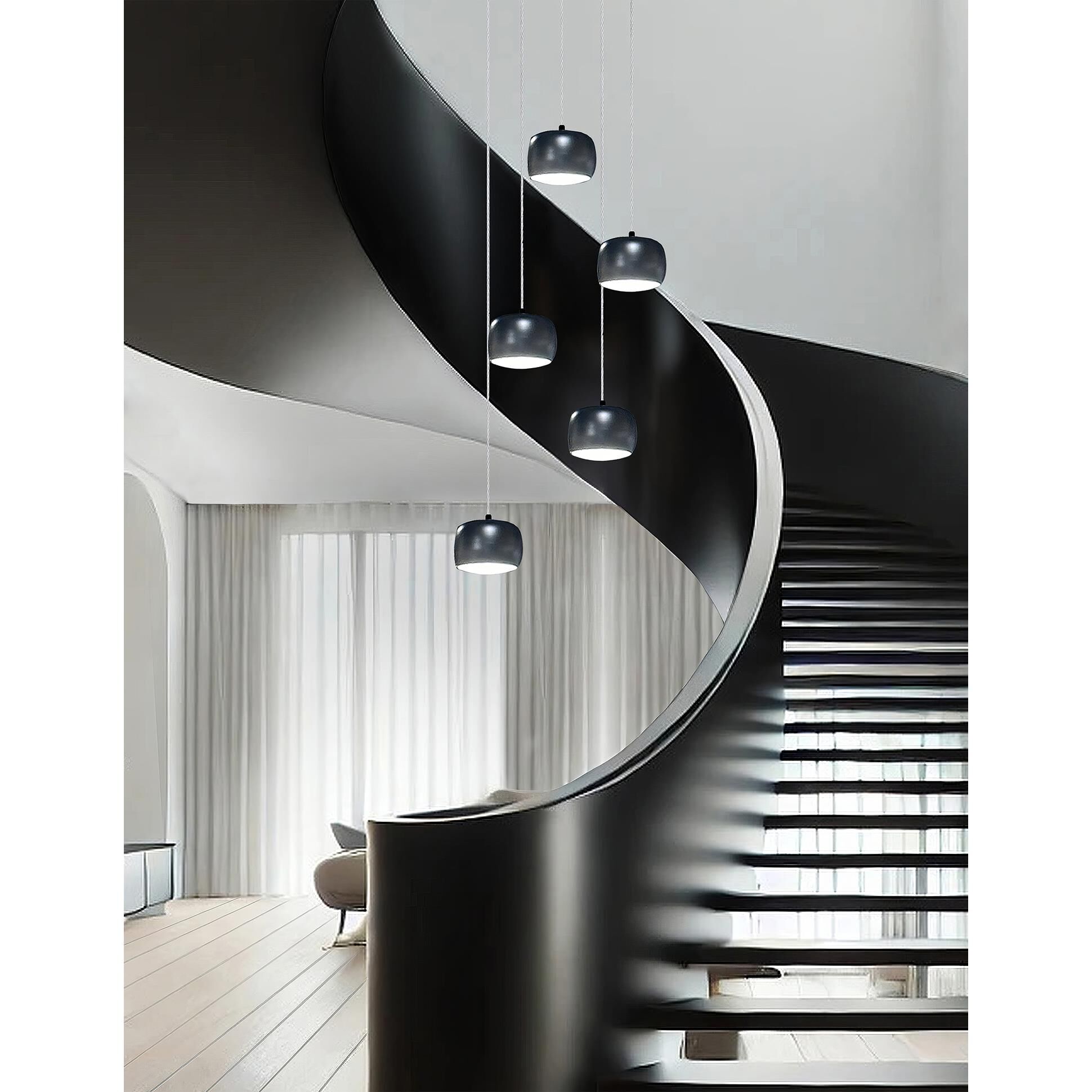 Shown in Matte Black finish