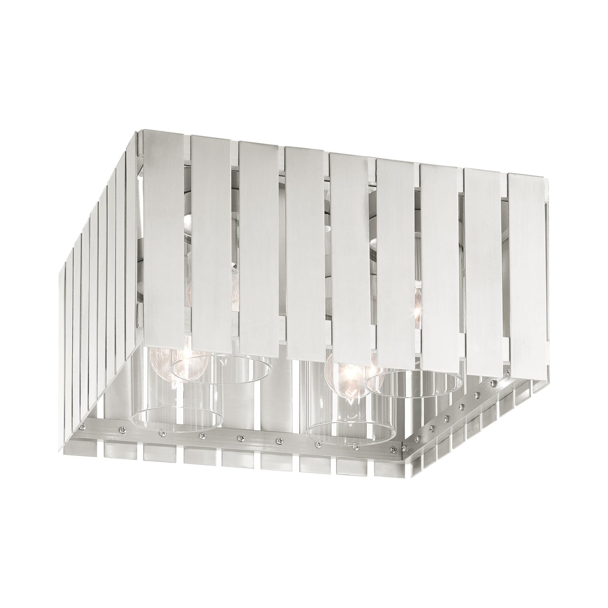 Greenwich 13 Inch 4 Light Outdoor Flush Mount by Livex Lighting