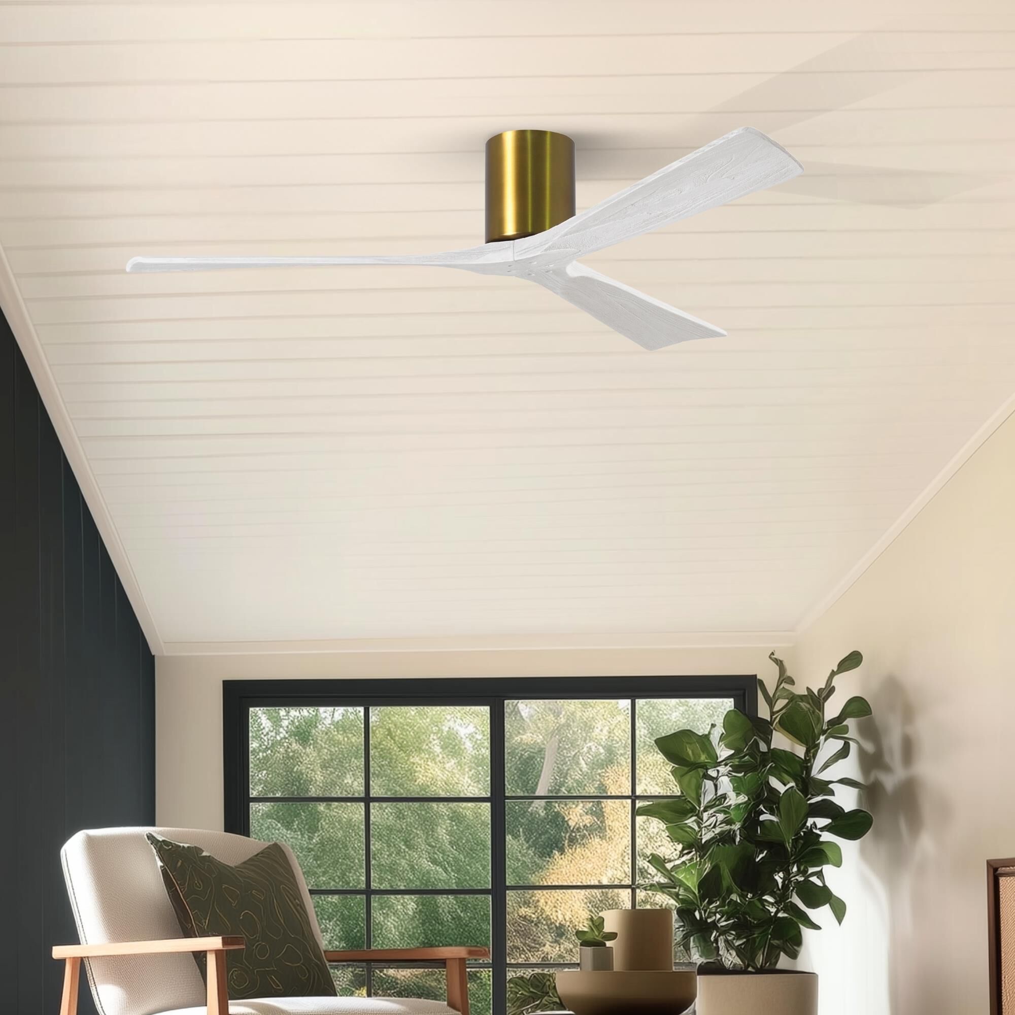 Shown in Brushed Brass finish