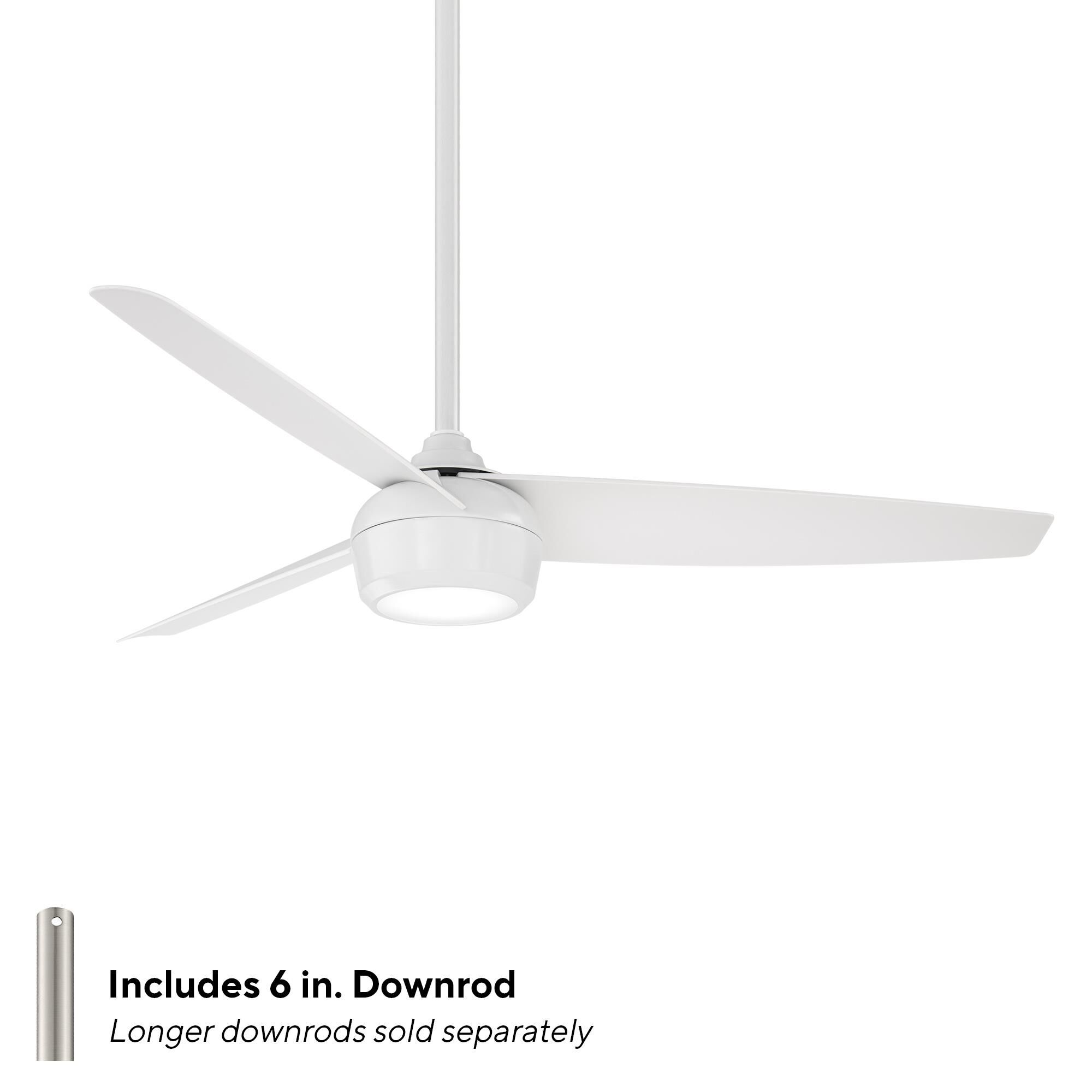 Shown in Matte White finish