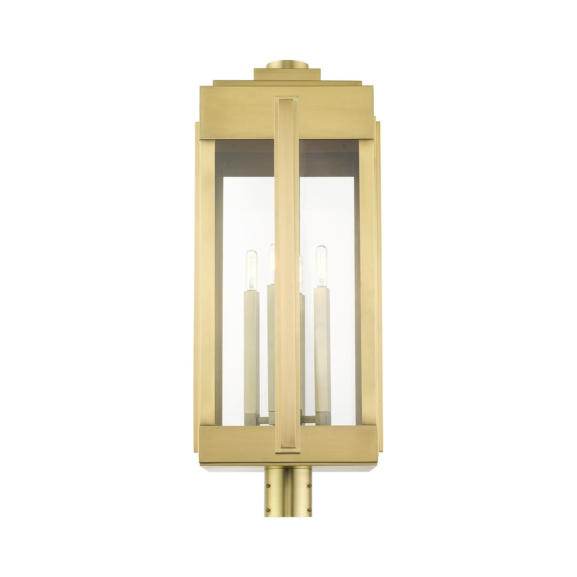 Lexington 30 Inch Tall 4 Light Outdoor Post Lamp by Livex Lighting