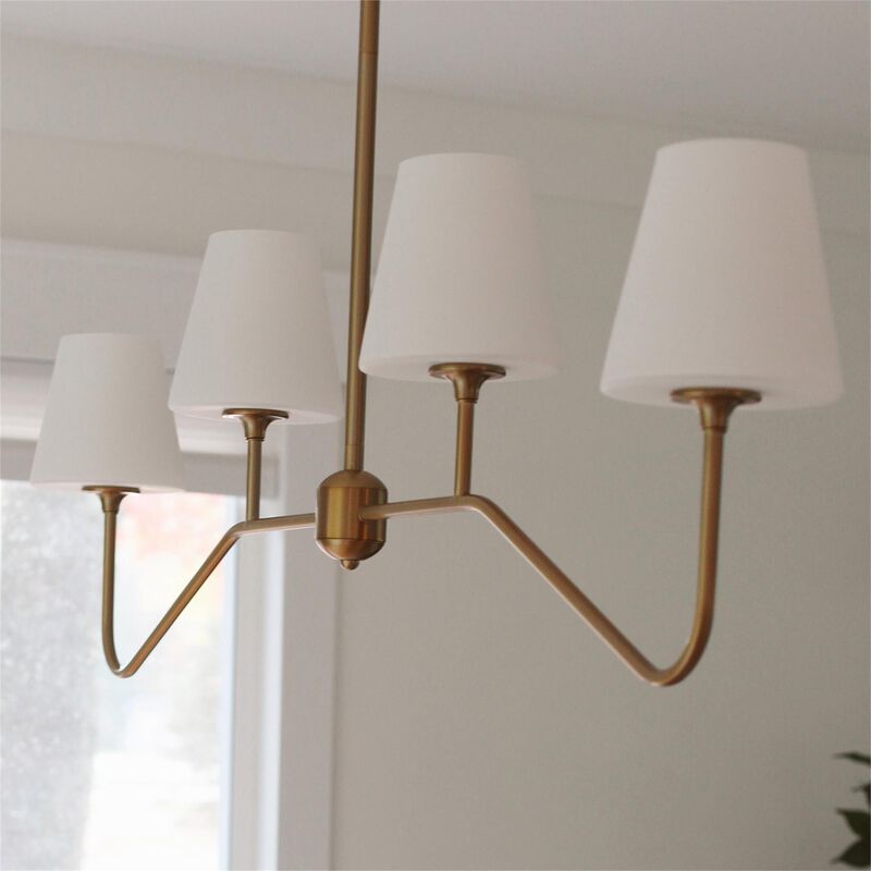 Keenan Medium Linear Chandelier by Crystorama