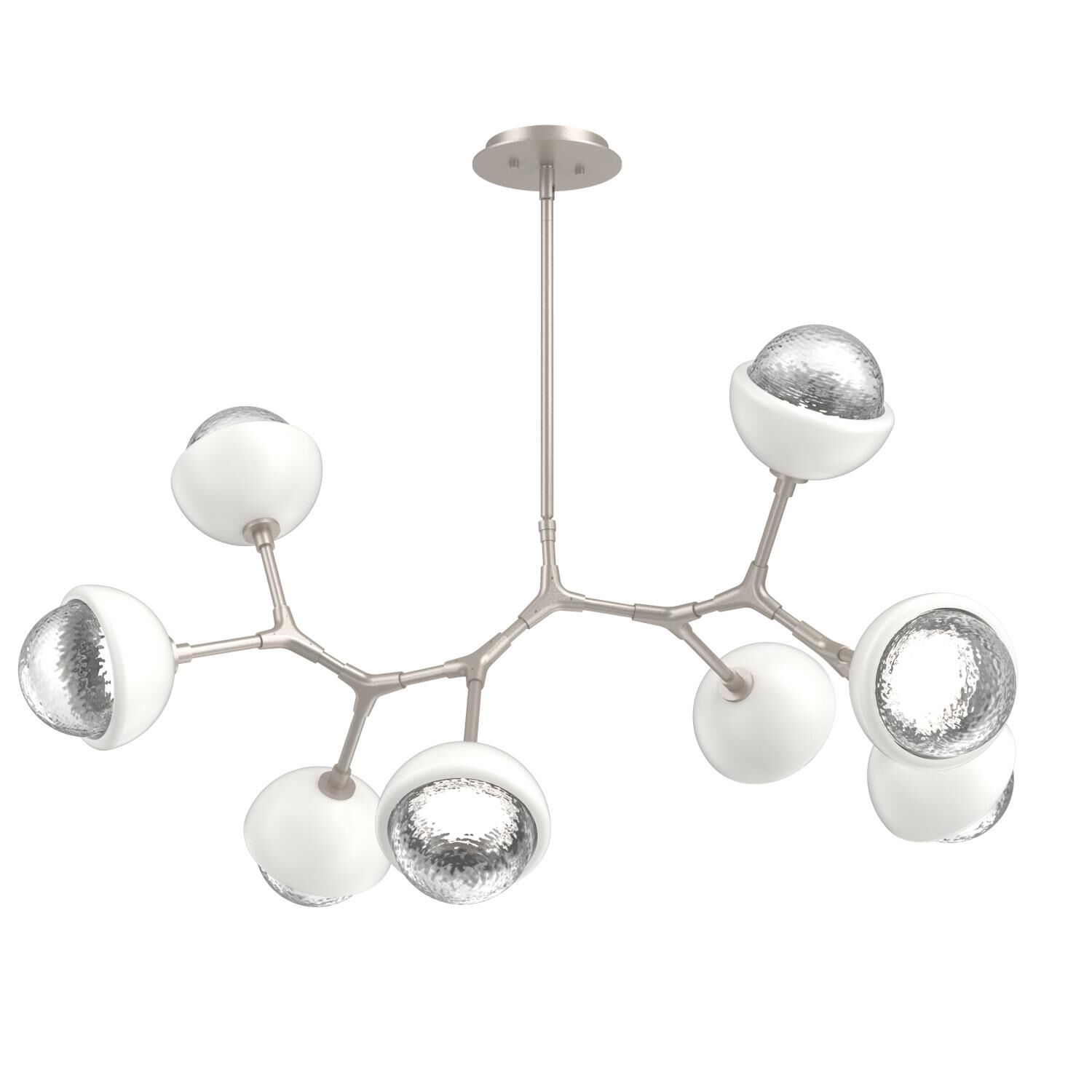 Levi Wilson Cabochon 38 Inch Linear Suspension Light by Hammerton Studio
