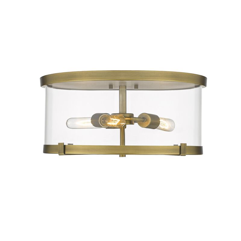 Callista 16 Inch 3 Light Flush Mount by Z-Lite