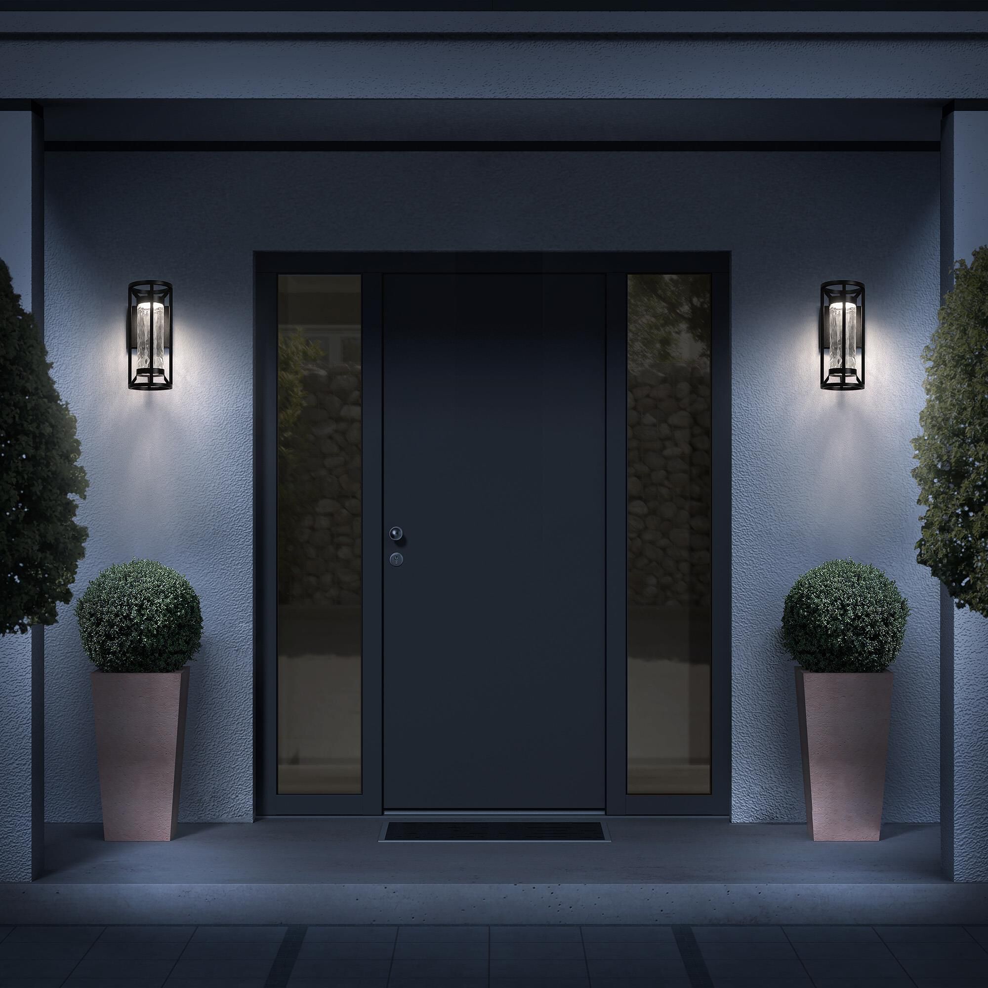 dweLED Roslyn 14 Inch Tall LED Outdoor Wall Light