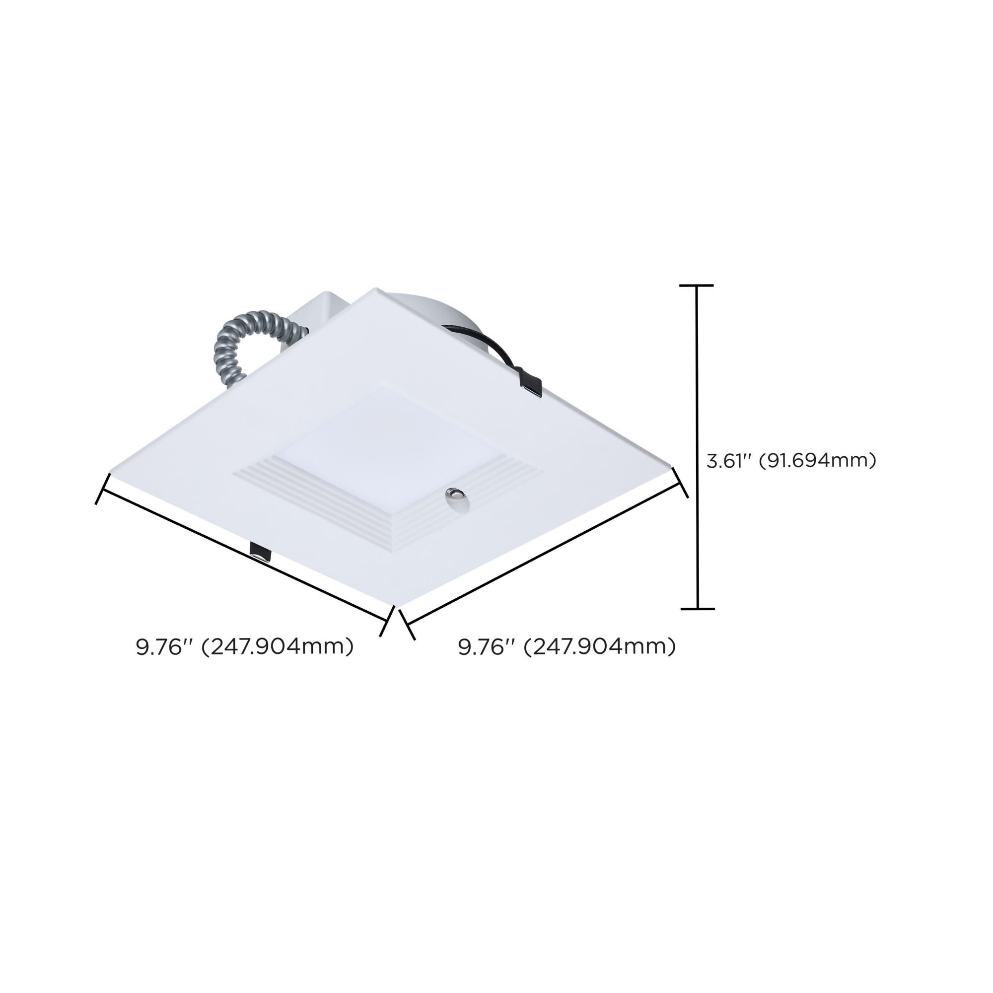 Shown in White finish