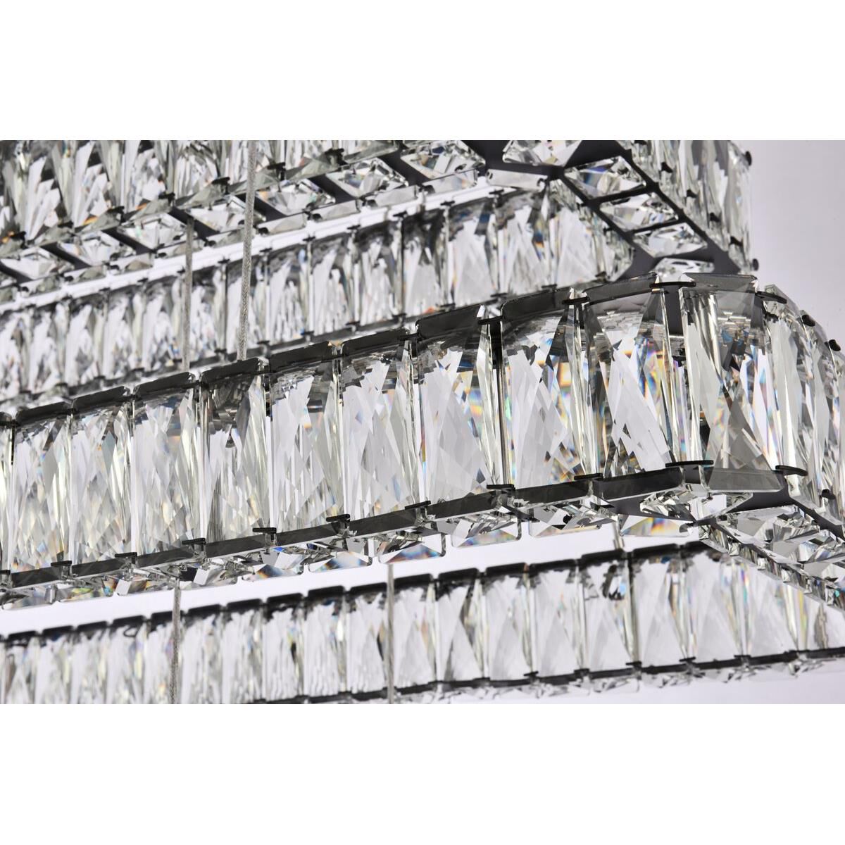 Monroe 42 Inch 3 Light LED Linear Suspension Light by Elegant Lighting