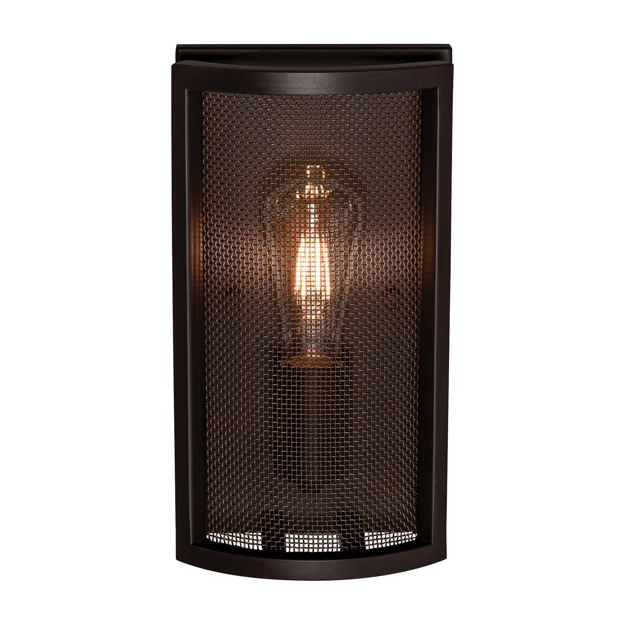 Shown in Bronze finish and Bronze and Copper Steel shade