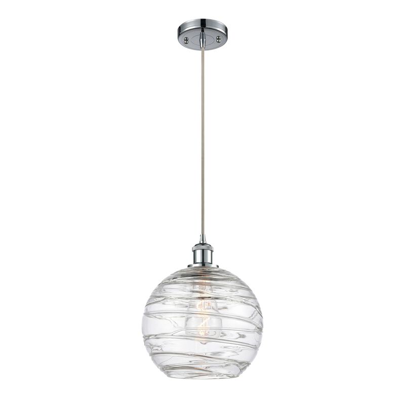 Bruno Marashlian Athens Deco Swirl 10 Inch Mini Pendant by Innovations Lighting