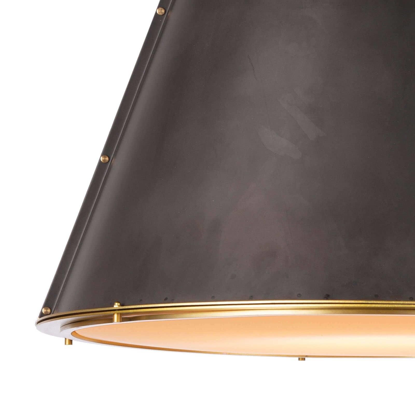 Shown in Blackened Brass finish