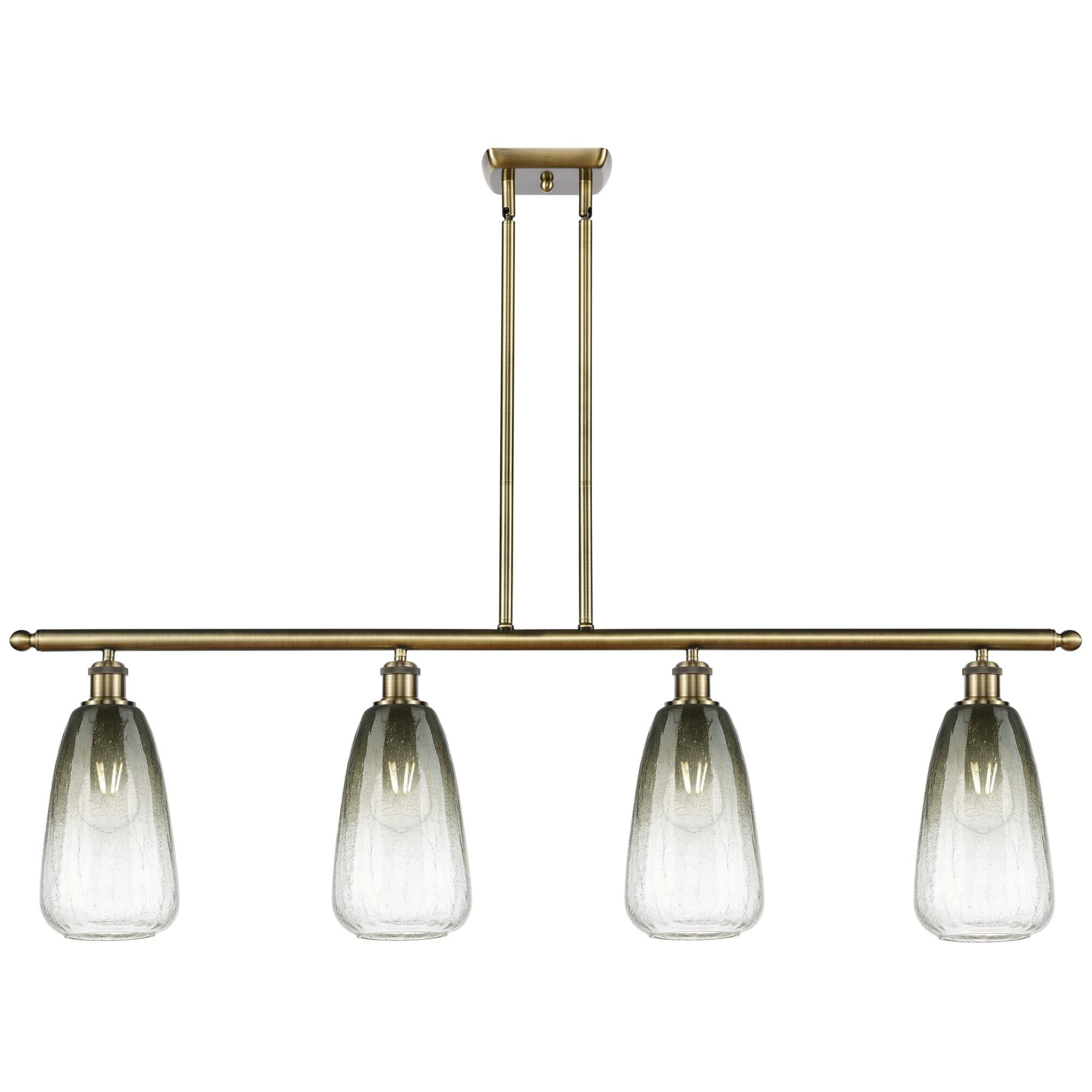 Bruno Marashlian Brookhaven Almond Linear Suspension Light by Innovations Lighting