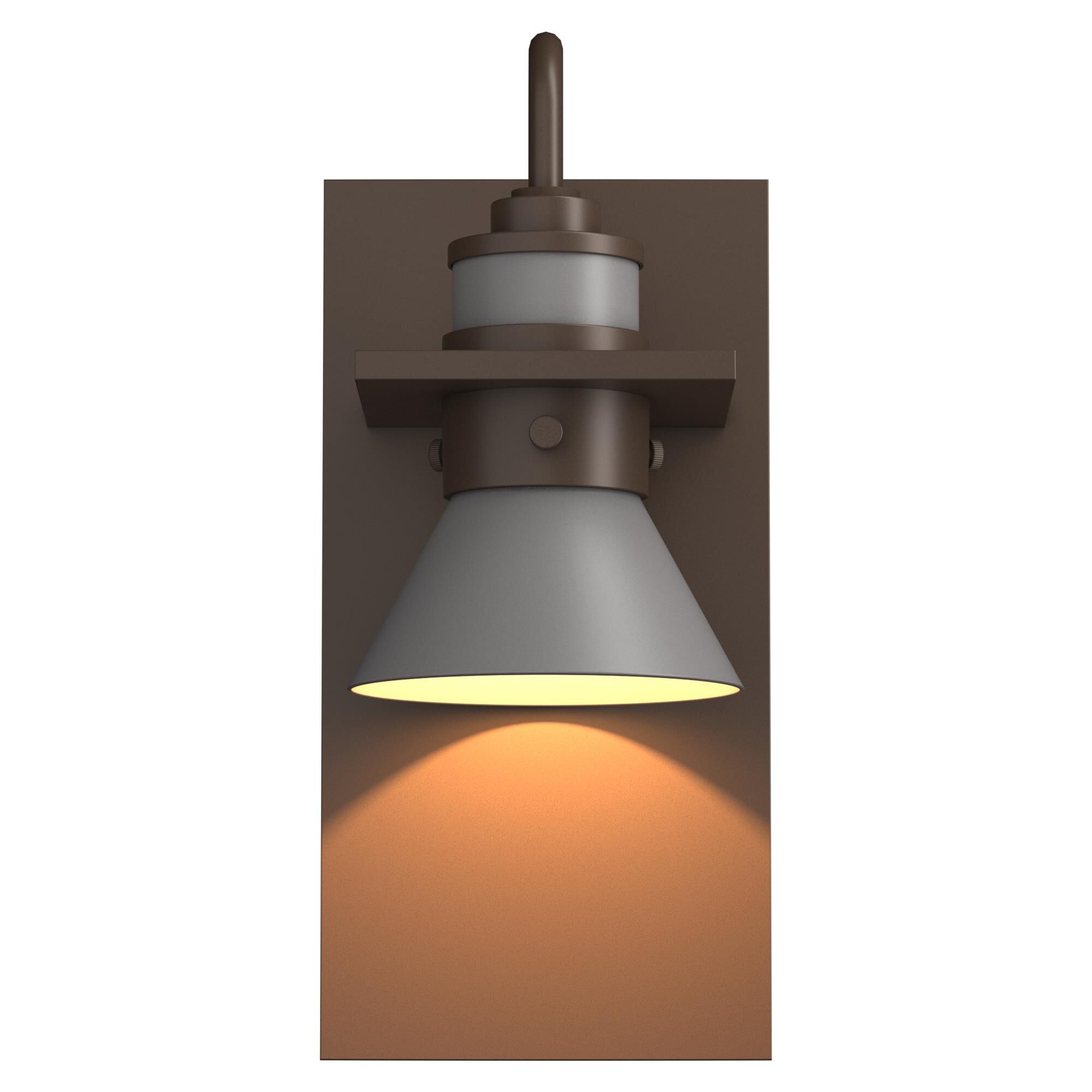 Shown in Coastal Bronze finish and Coastal Burnished Steel accent