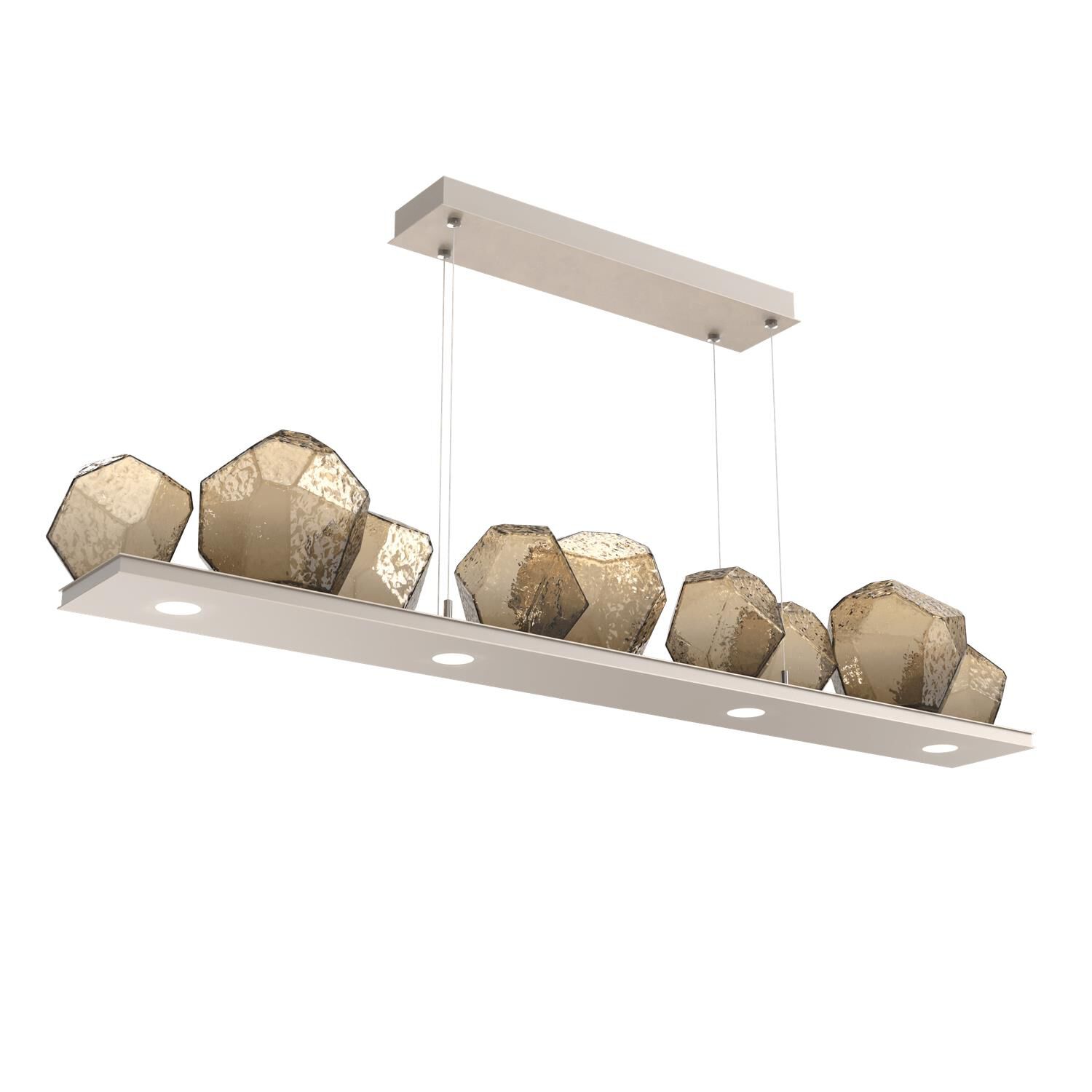 Gem 59 Inch 13 Light LED Linear Suspension Light by Hammerton Studio