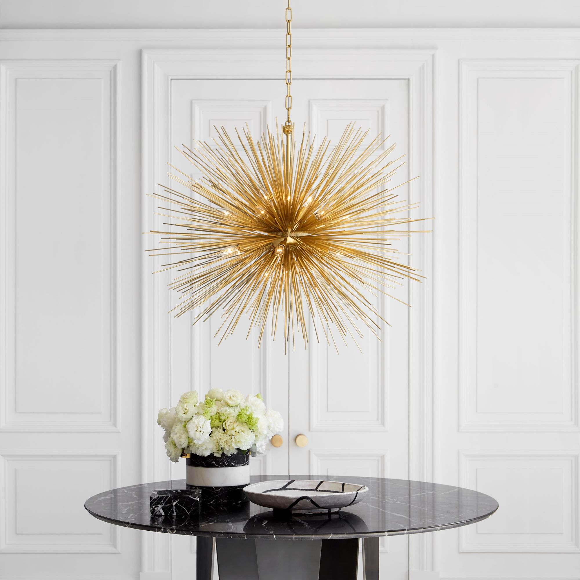Kelly Wearstler Strada 38 Inch 20 Light Chandelier by Visual Comfort Signature Collection