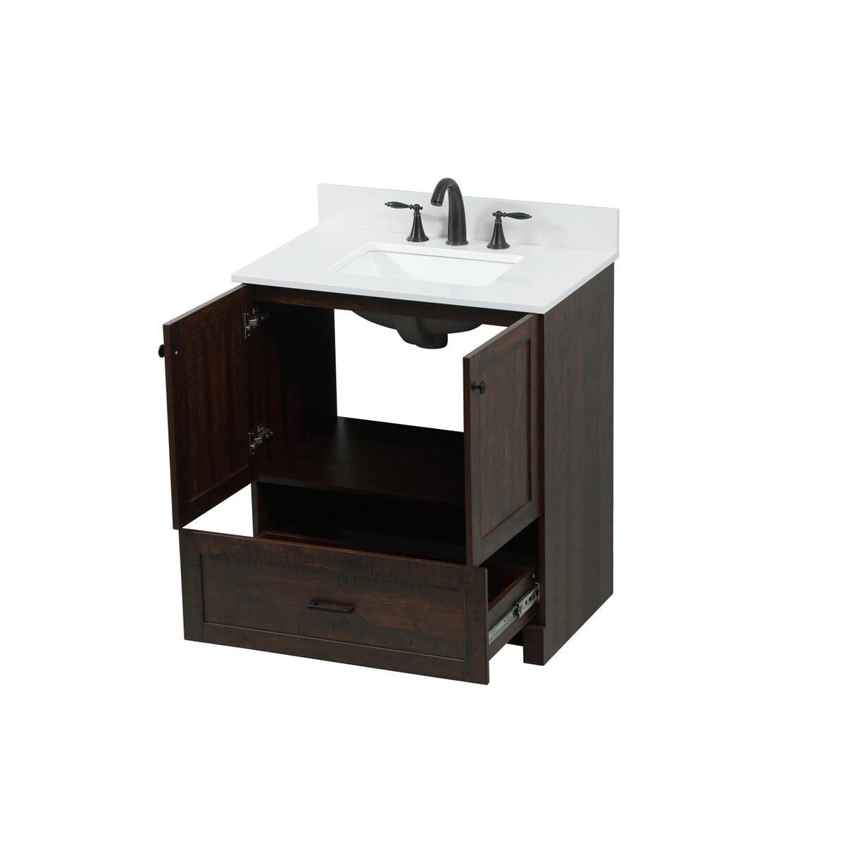 Soma 30 Inch Bath Vanity by Elegant Decor