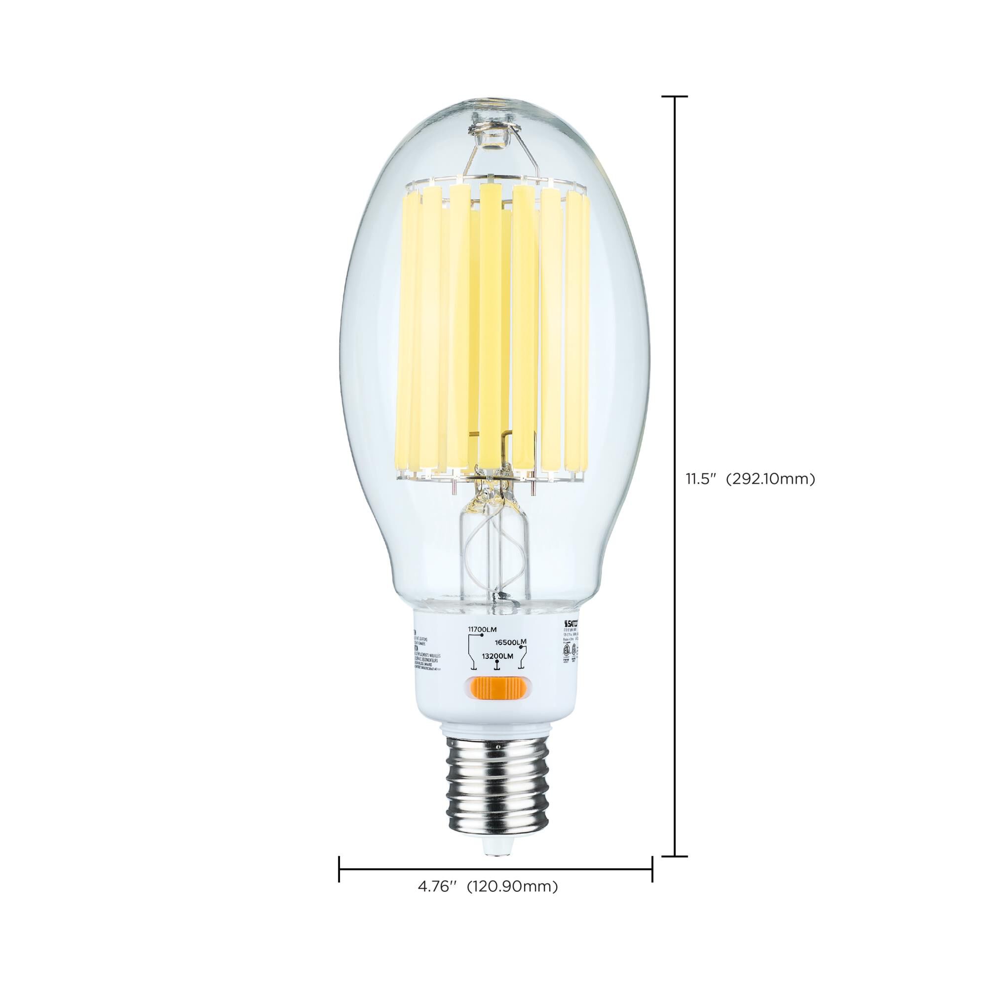 Shown in Clear finish