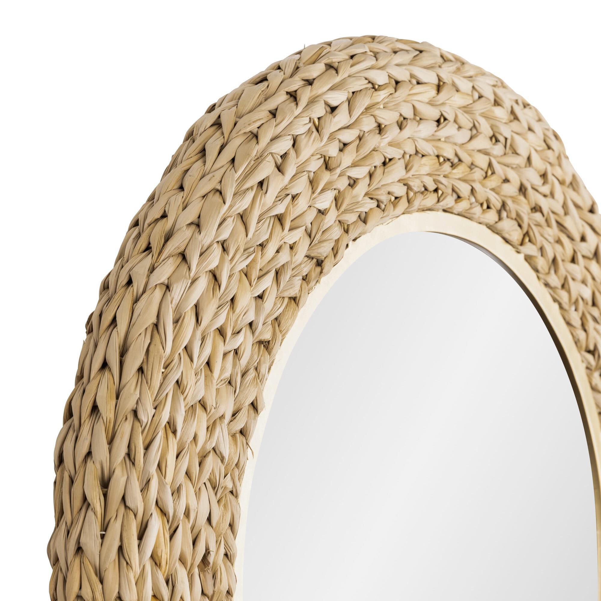 Shown in French Gold/Natural Seagrass finish