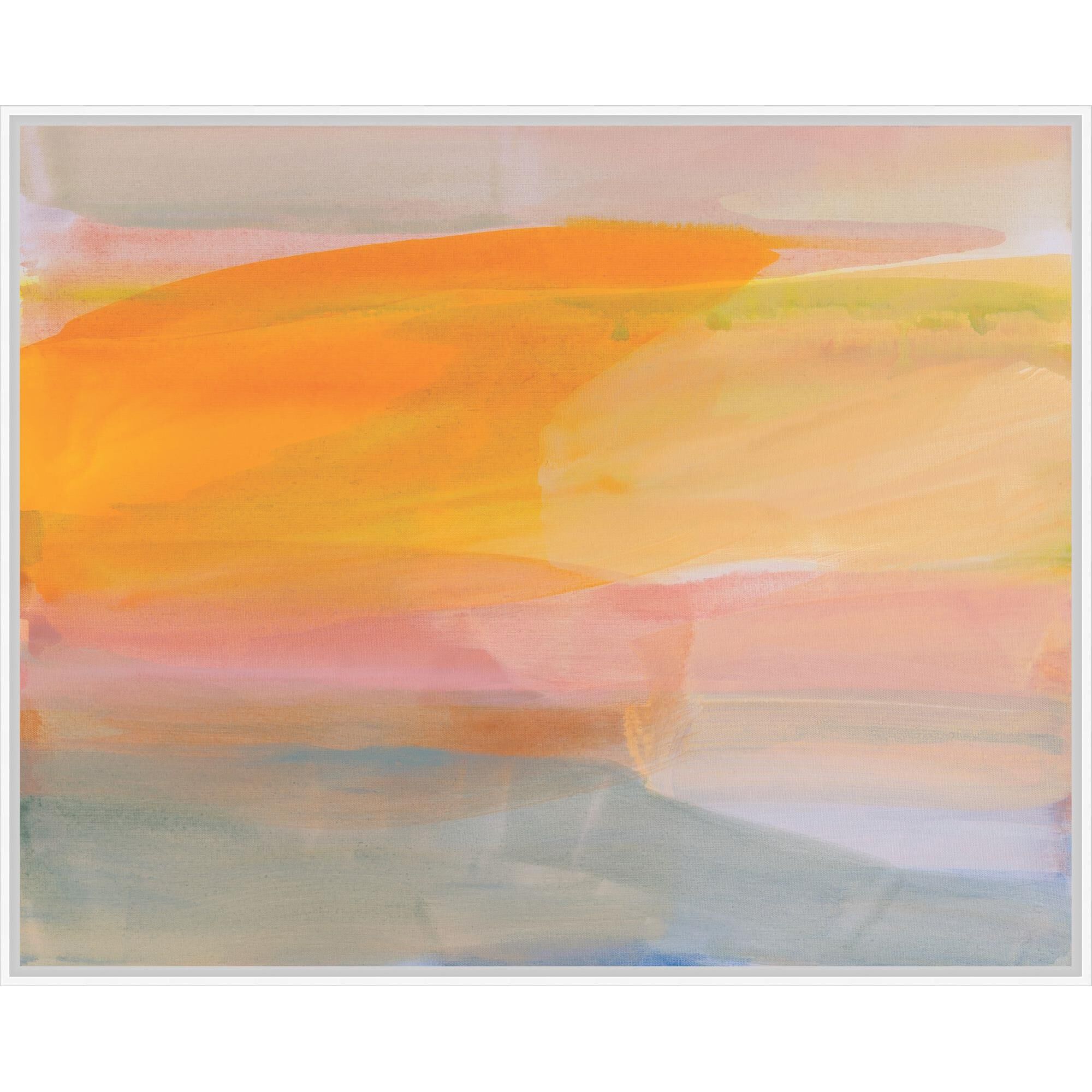 Tangerine Segments Print by LEVEL57