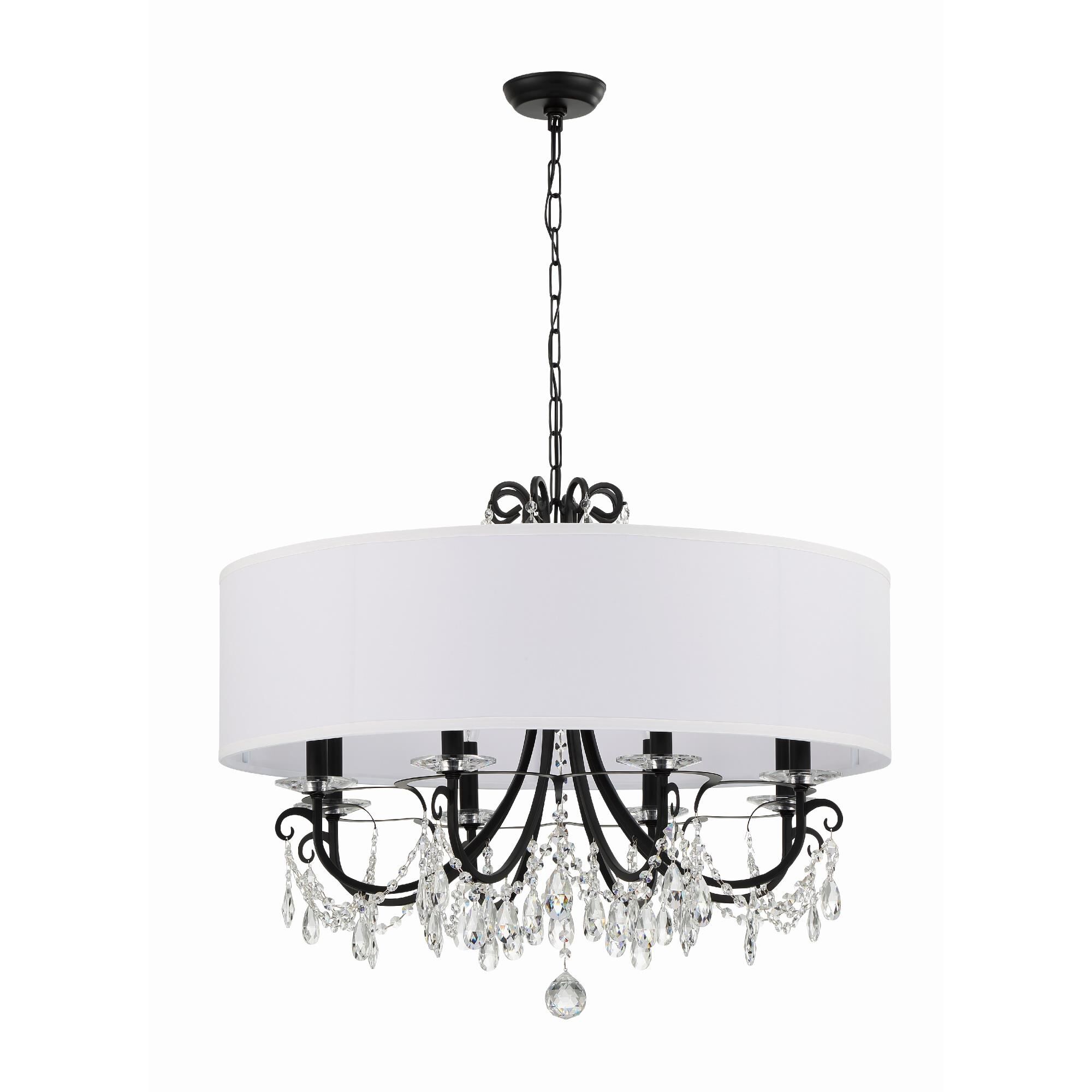 Othello 32 Inch 8 Light Chandelier by Crystorama