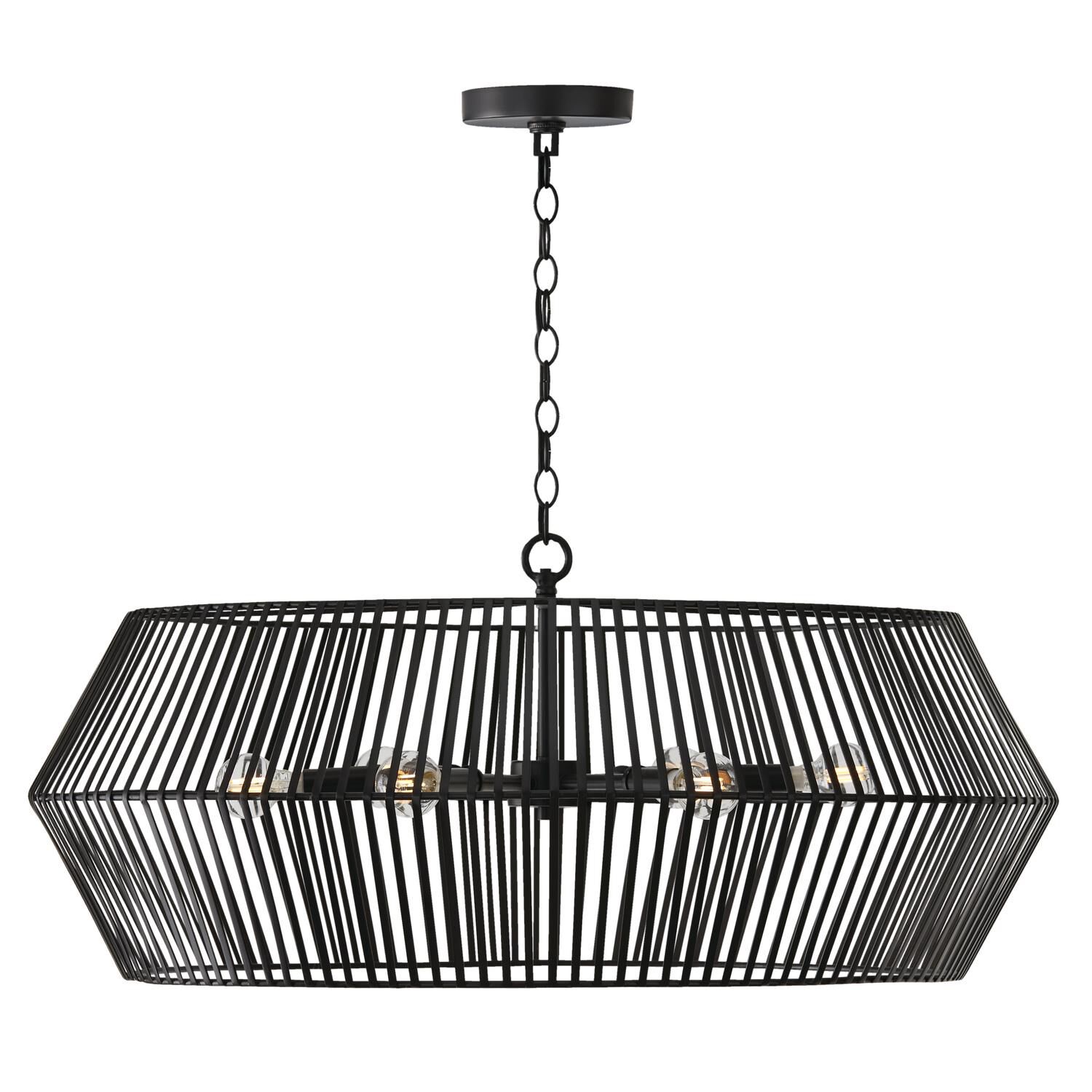 Kaiya 31 Inch 6 Light Chandelier by Capital Lighting Fixture Company