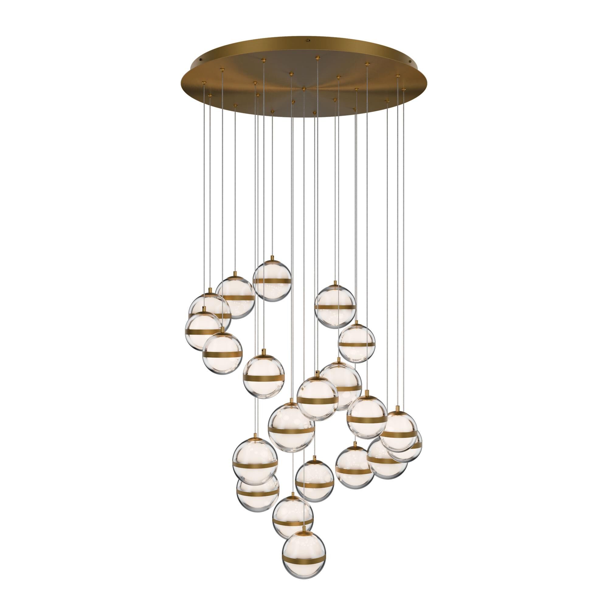Cyllindra 6 Inch Multi Light Pendant by dweLED