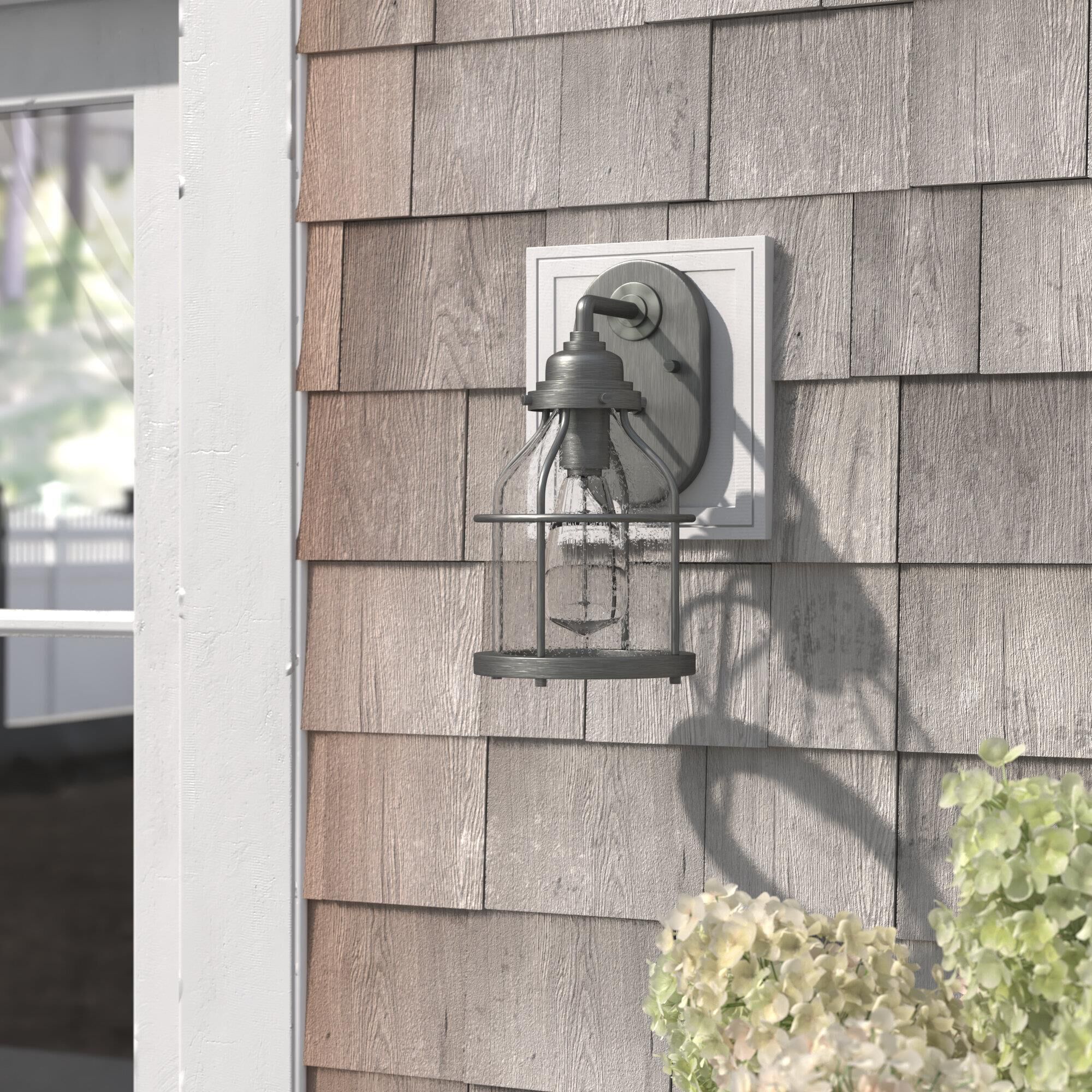 Designers Fountain Brensten 11 Inch Tall Outdoor Wall Light