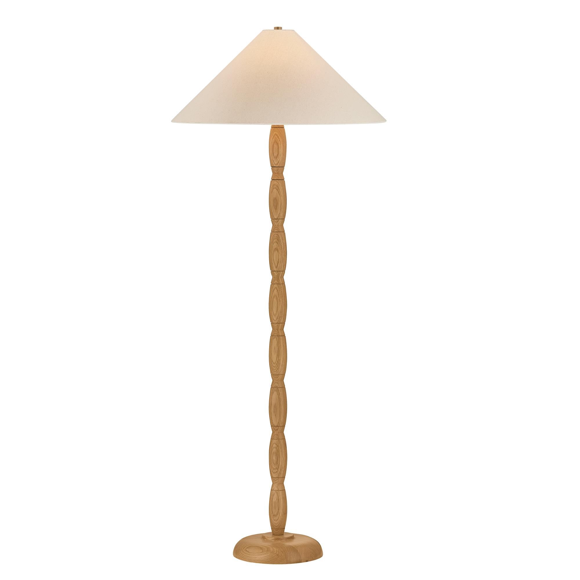 Shown in Patina Brass finish and Handicraft Hemp shade