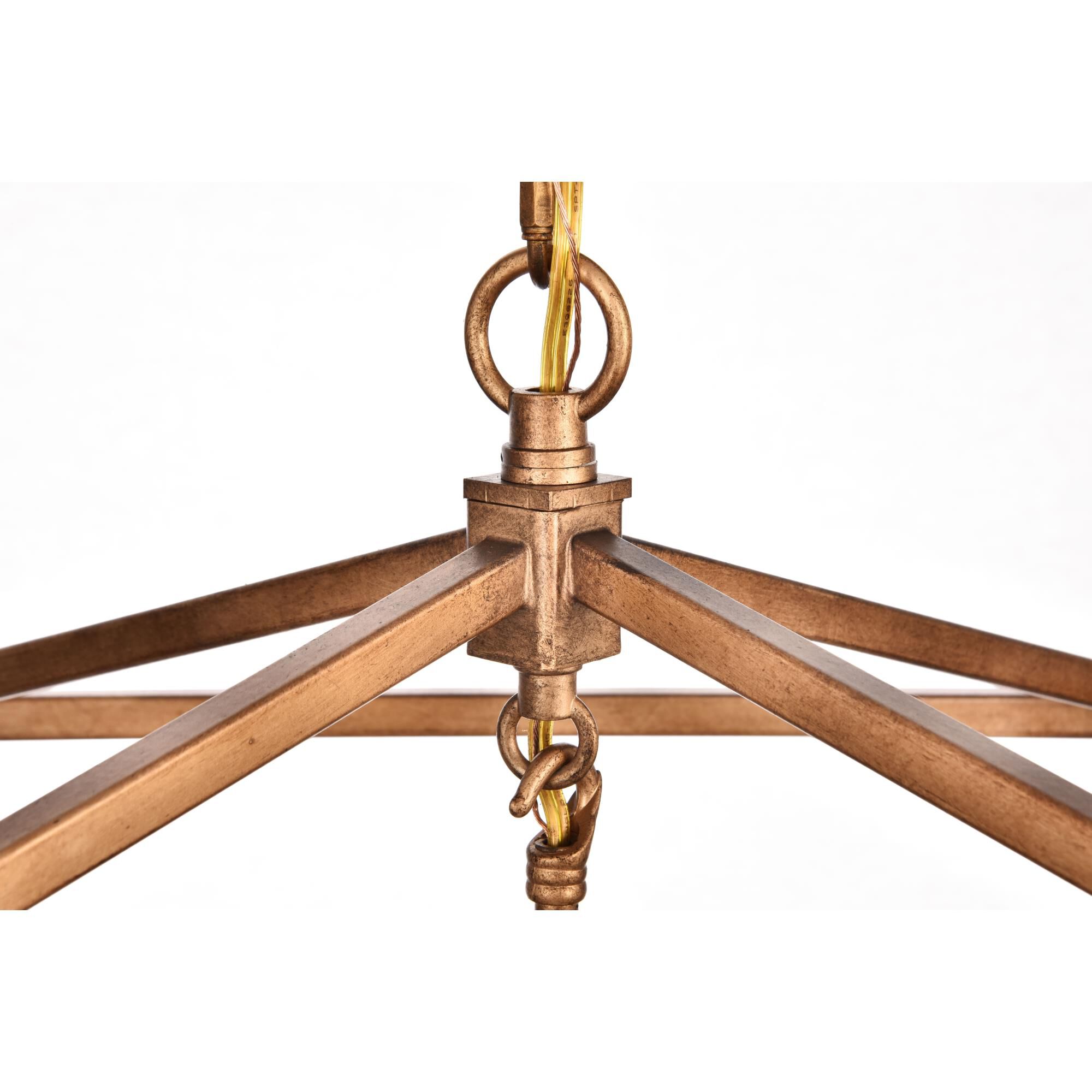 Maddox 17 Inch Large Pendant by Elegant Lighting