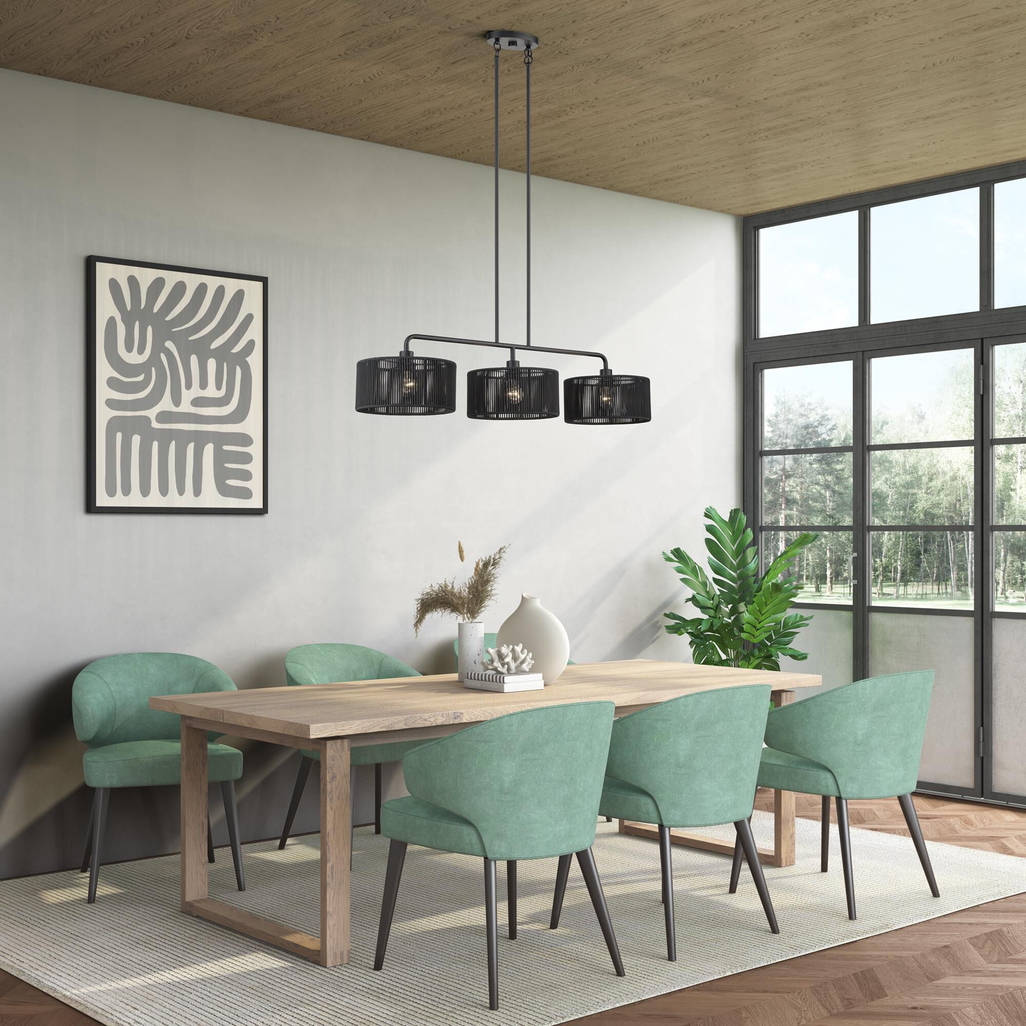 Acordia 46 Inch Linear Suspension Light by Livex Lighting