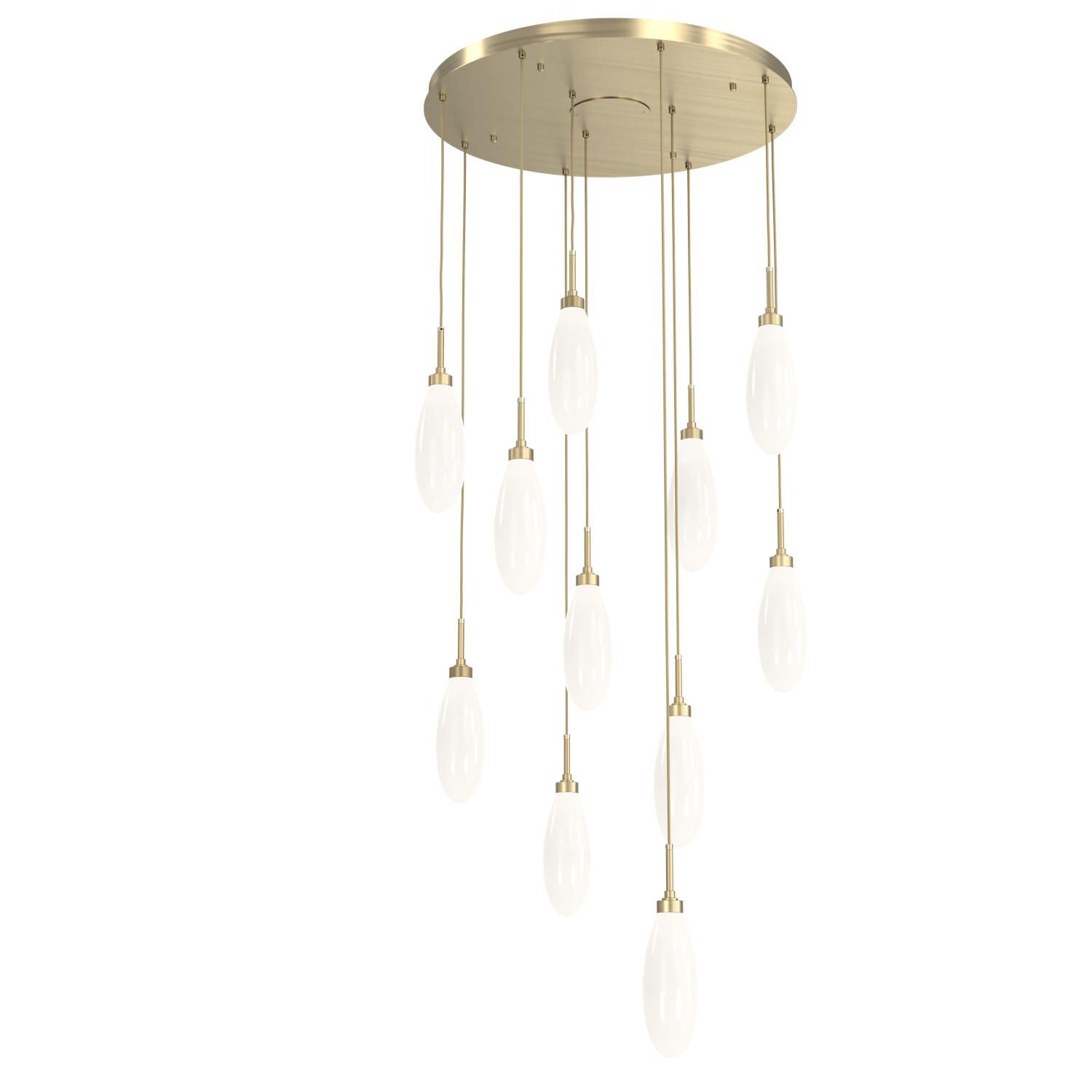 Fiori 32 Inch 11 Light LED Multi Light Pendant by Hammerton Studio