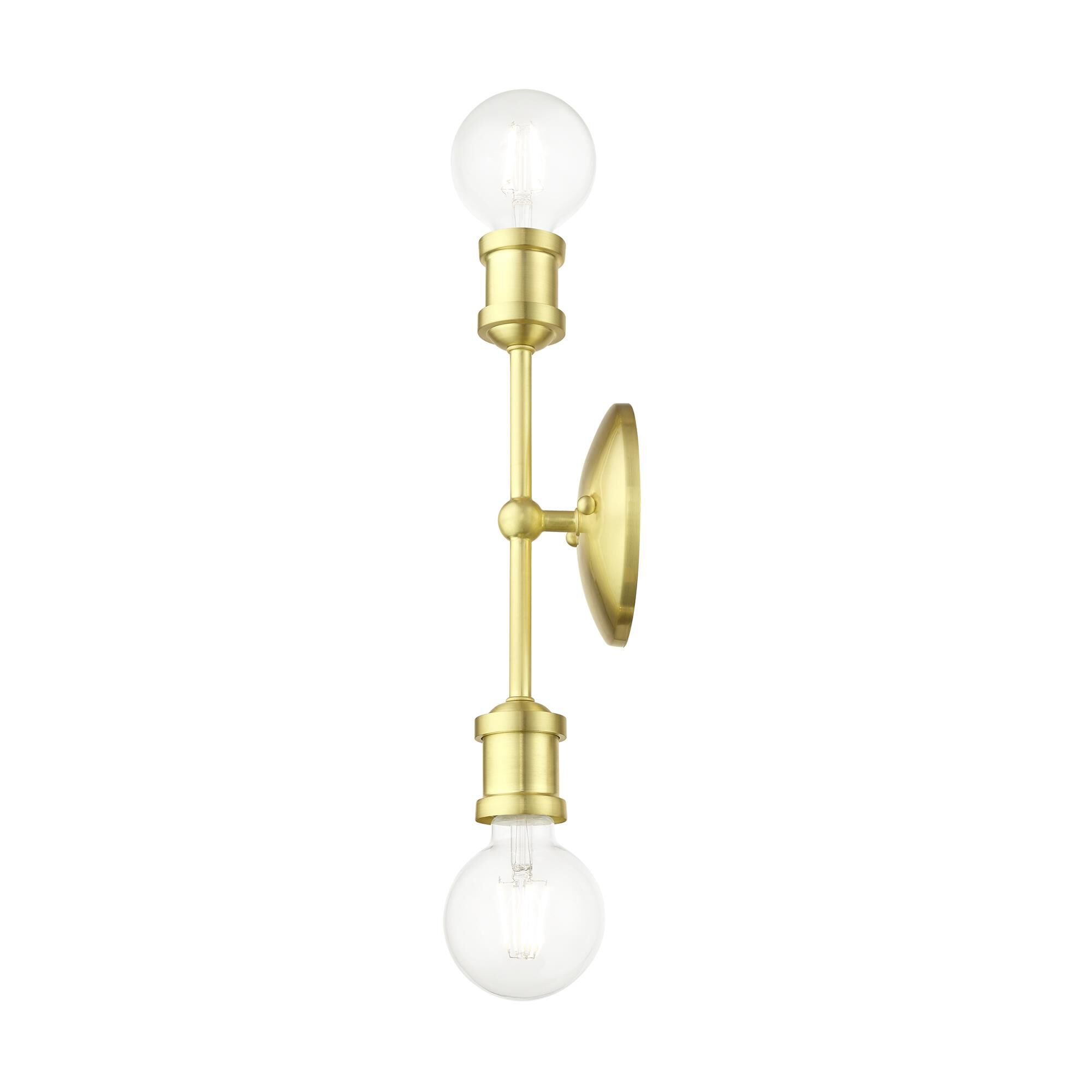 Lansdale 12 Inch 2 Light Bath Vanity Light by Livex Lighting