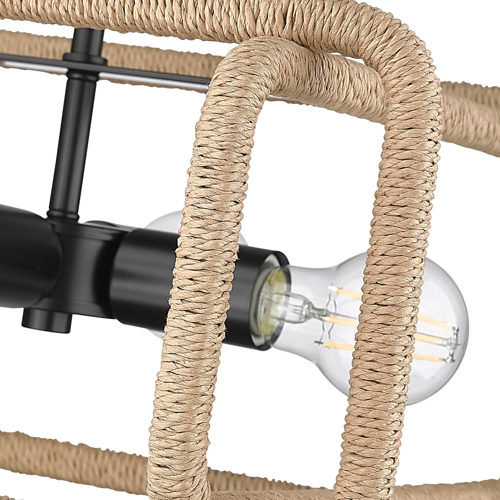 Camden 16 Inch Semi Flush Mount by Golden Lighting