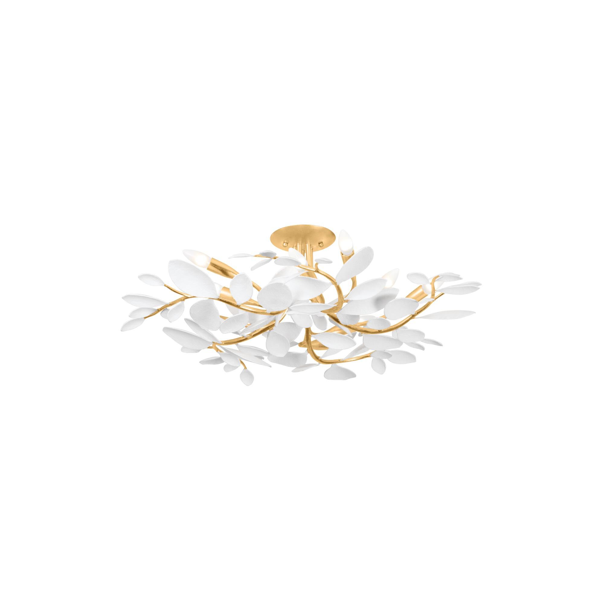 Marabec 32 Inch Semi Flush Mount by Hudson Valley Lighting