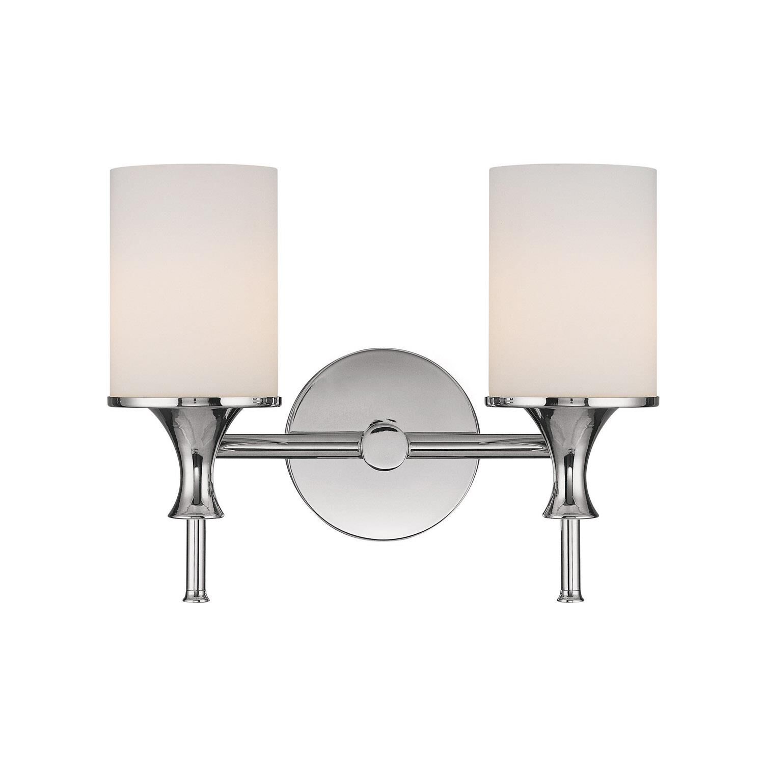 Shown in Polished Nickel finish and Soft White glass 